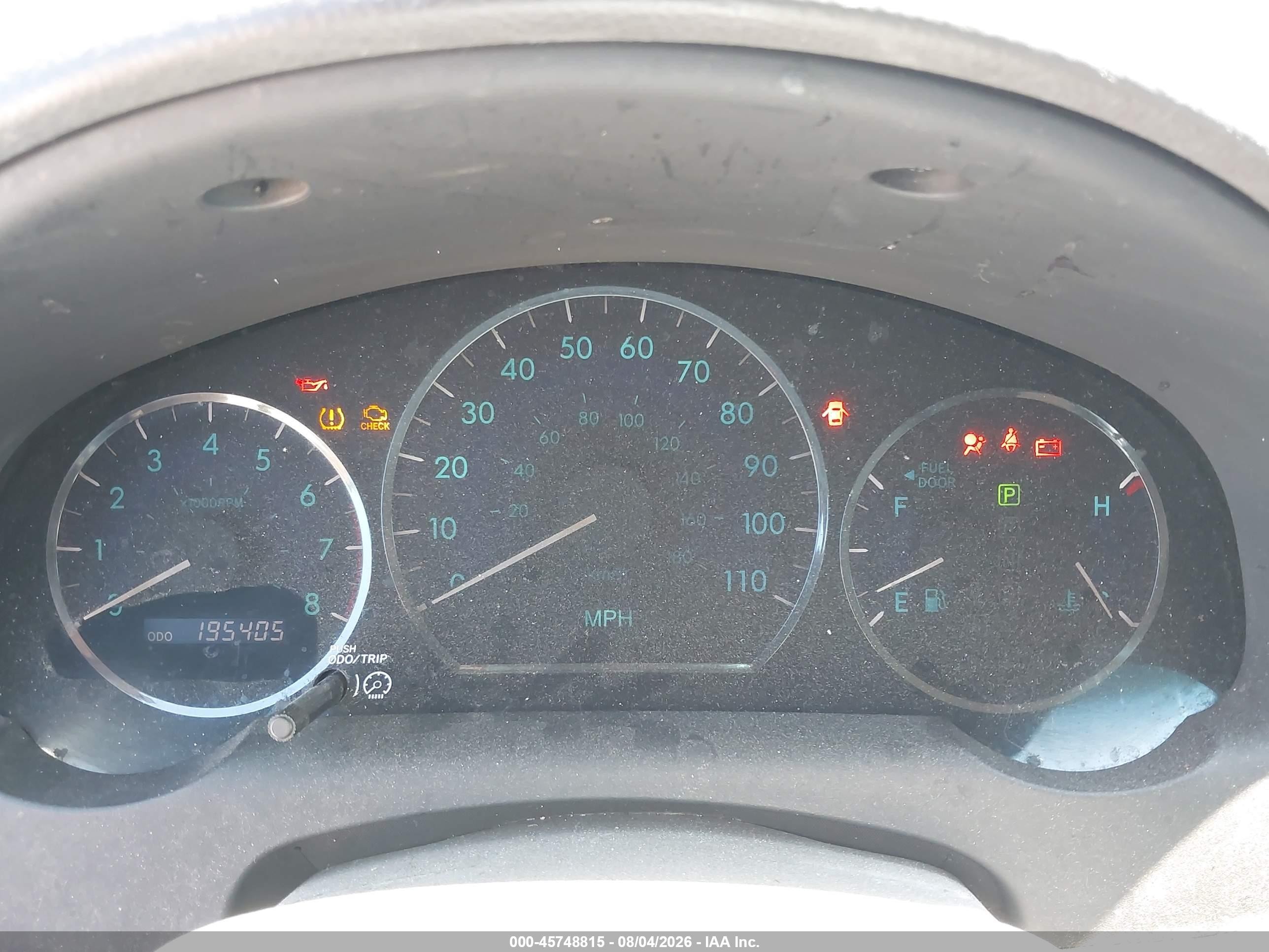 2008 Toyota Sienna Le Gray vin: 5TDZK23C08S183069