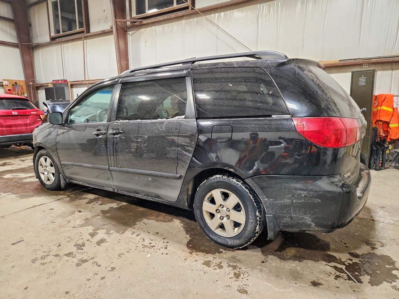 2008 Toyota Sienna Ce Black vin: 5TDZK23C08S196503