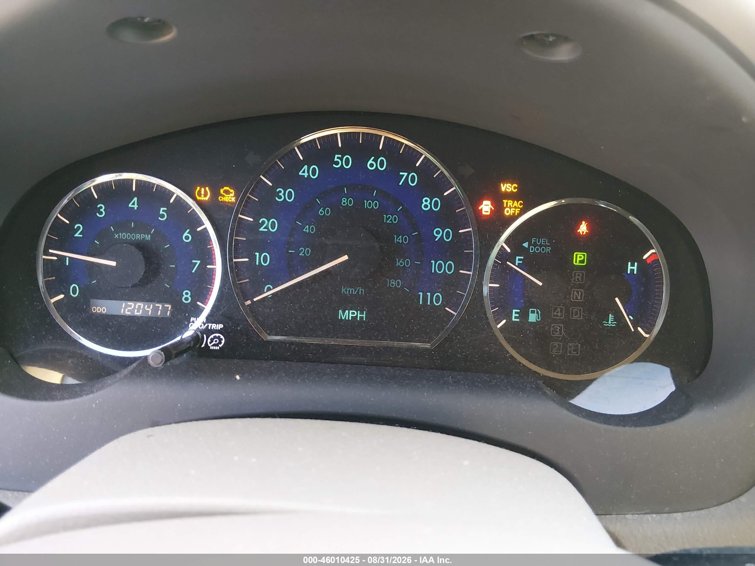 2008 Toyota Sienna Le Золотой vin: 5TDZK23C08S196761