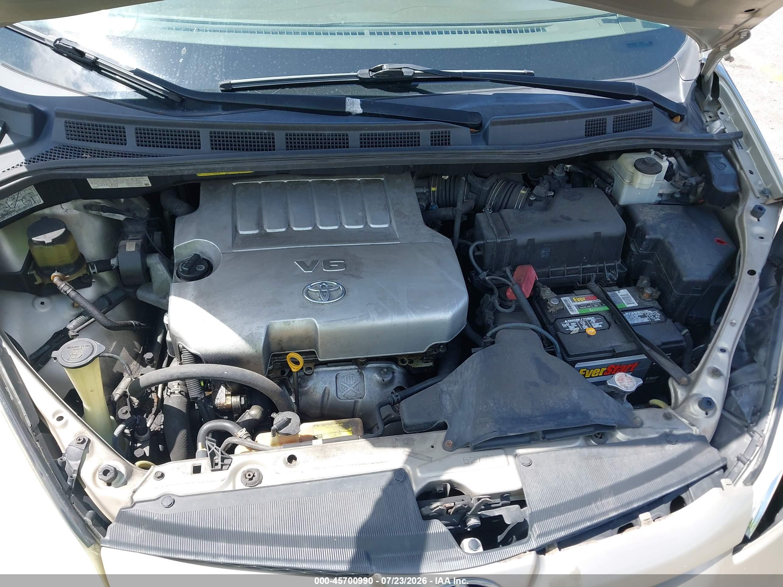2009 Toyota Sienna Le Бежевый vin: 5TDZK23C09S287322