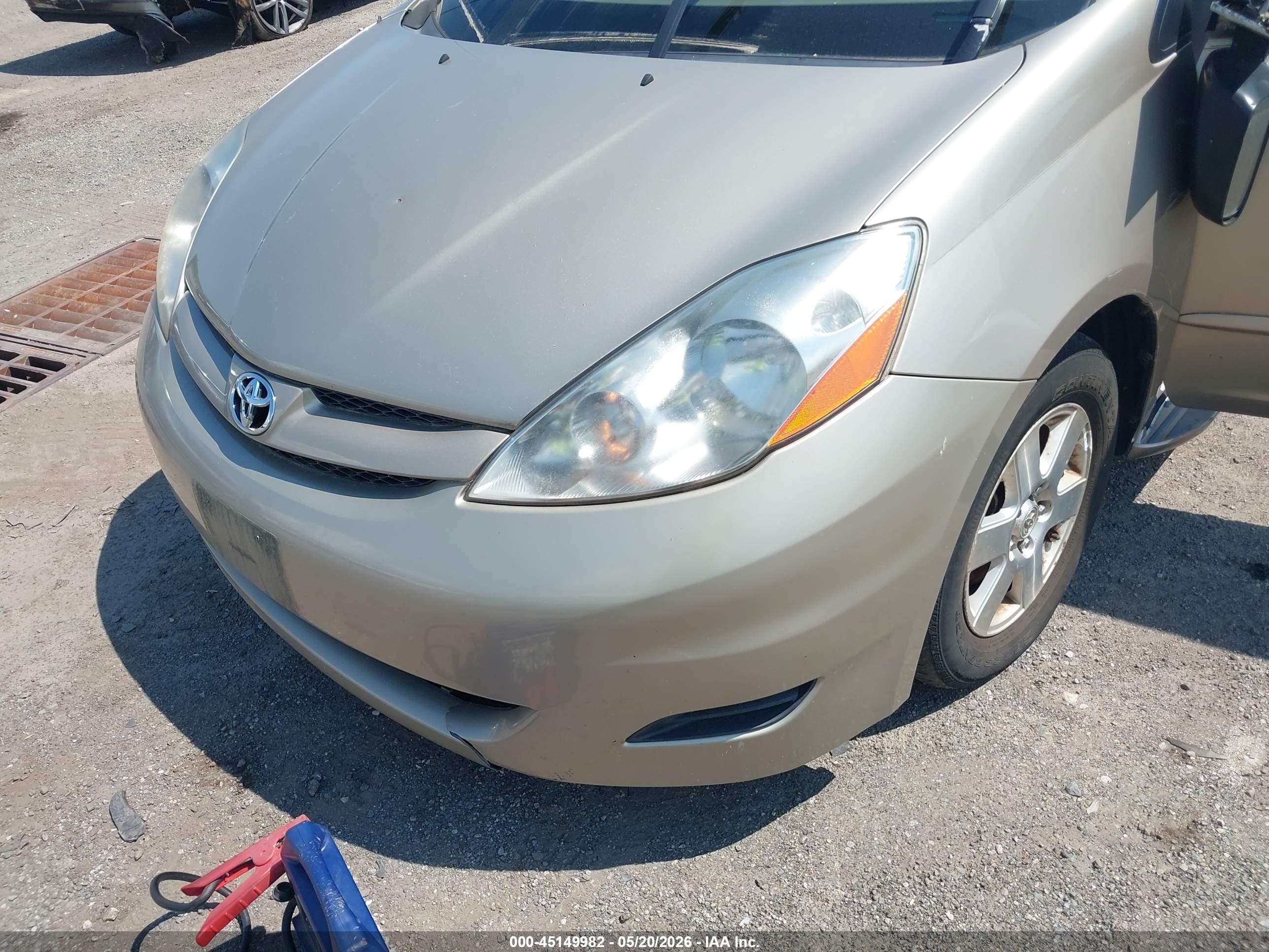 2007 Toyota Sienna Le Gold vin: 5TDZK23C17S002916