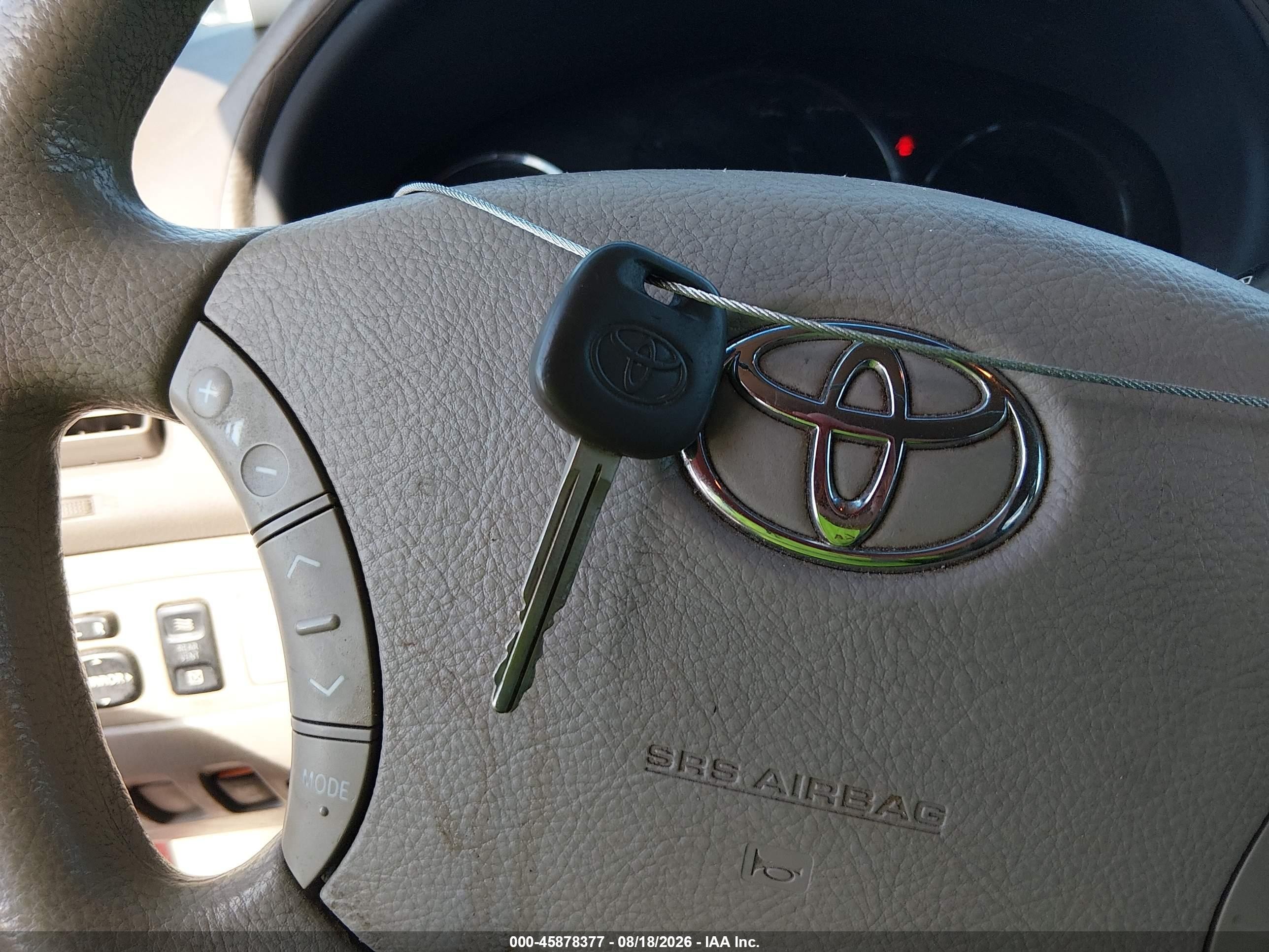 2007 Toyota Sienna Le Maroon vin: 5TDZK23C17S016704