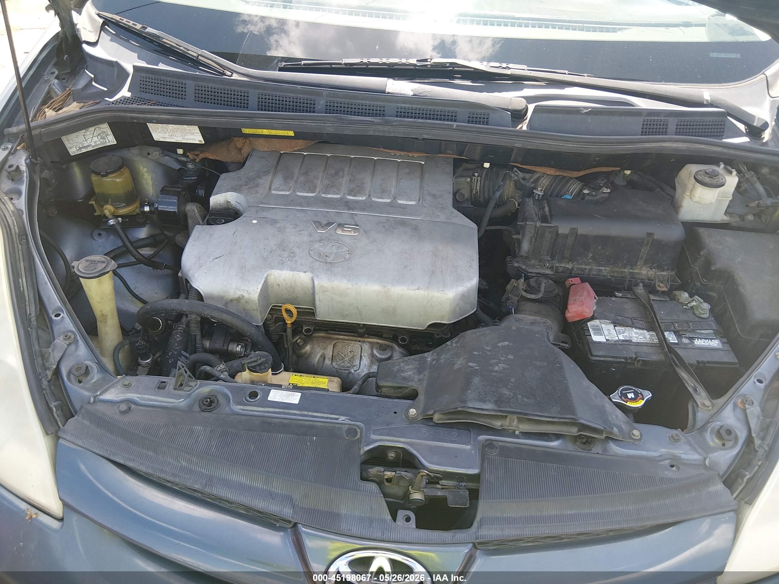 2007 Toyota Sienna Le Gray vin: 5TDZK23C17S017027