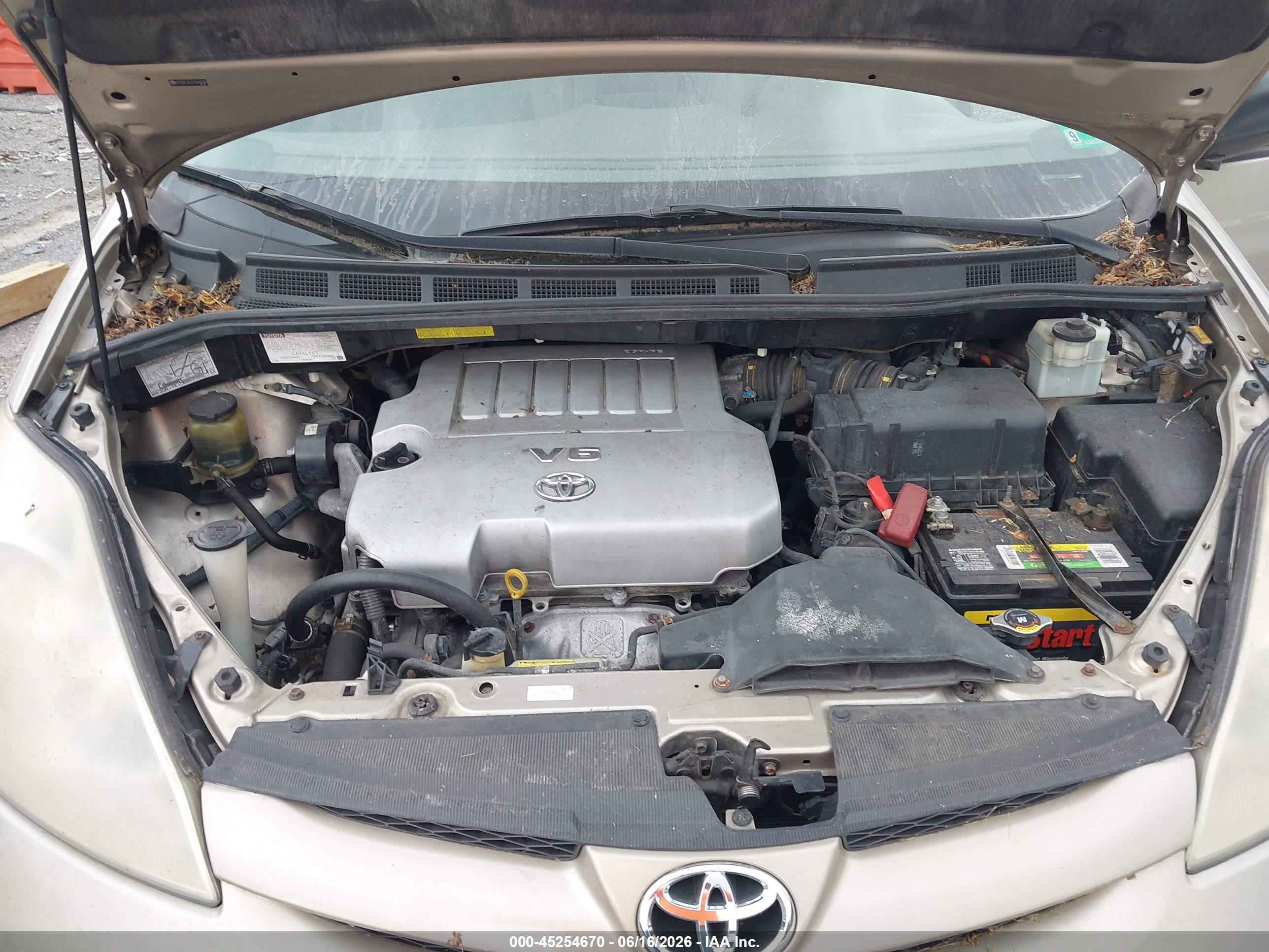 2007 Toyota Sienna Ce Gold vin: 5TDZK23C17S046690