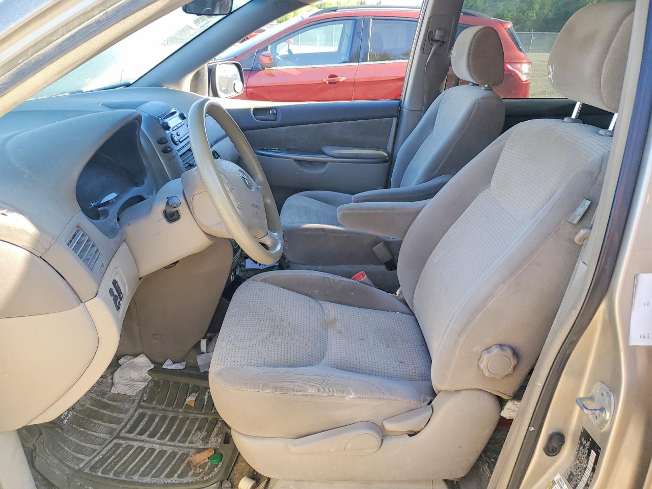 2007 Toyota Sienna Le 8-passenger Beige vin: 5TDZK23C17S064574