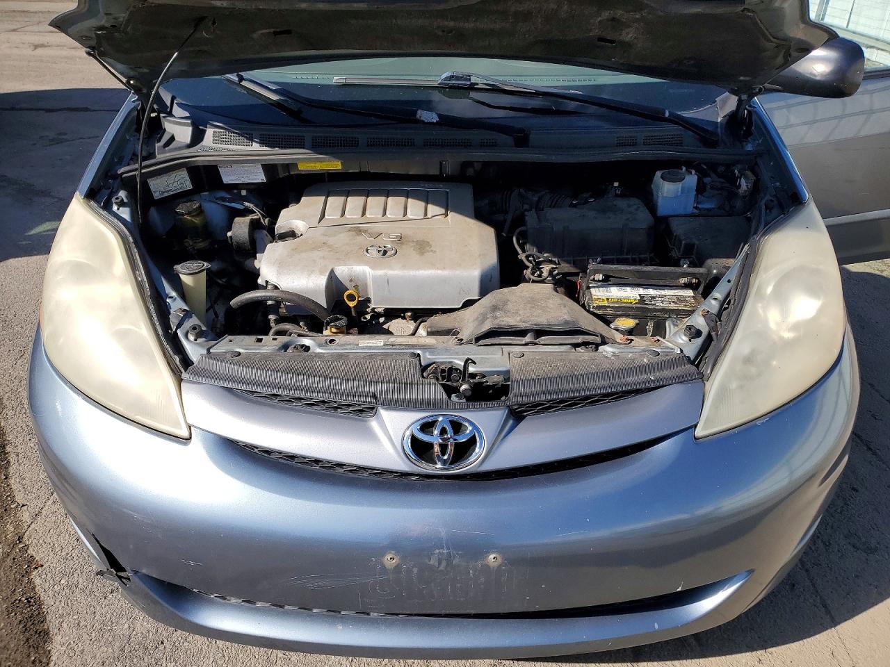 2007 Toyota Sienna Ce 7-passenger Синий vin: 5TDZK23C17S066955