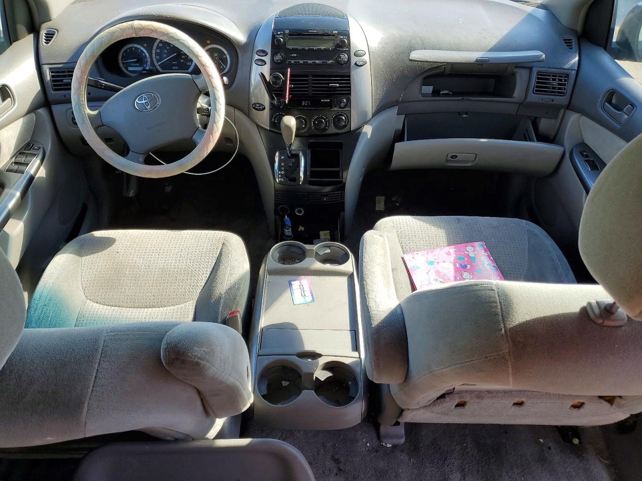 2007 Toyota Sienna Ce 7-passenger Синий vin: 5TDZK23C17S066955