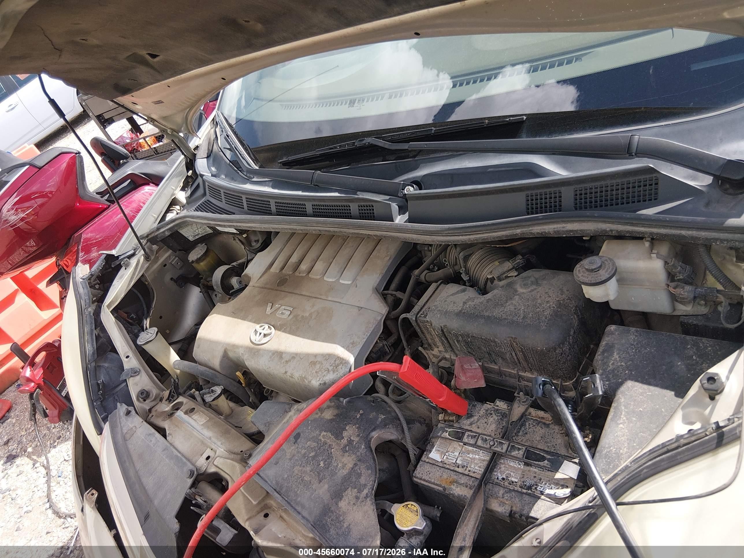 2007 Toyota Sienna Le Золотой vin: 5TDZK23C17S074747