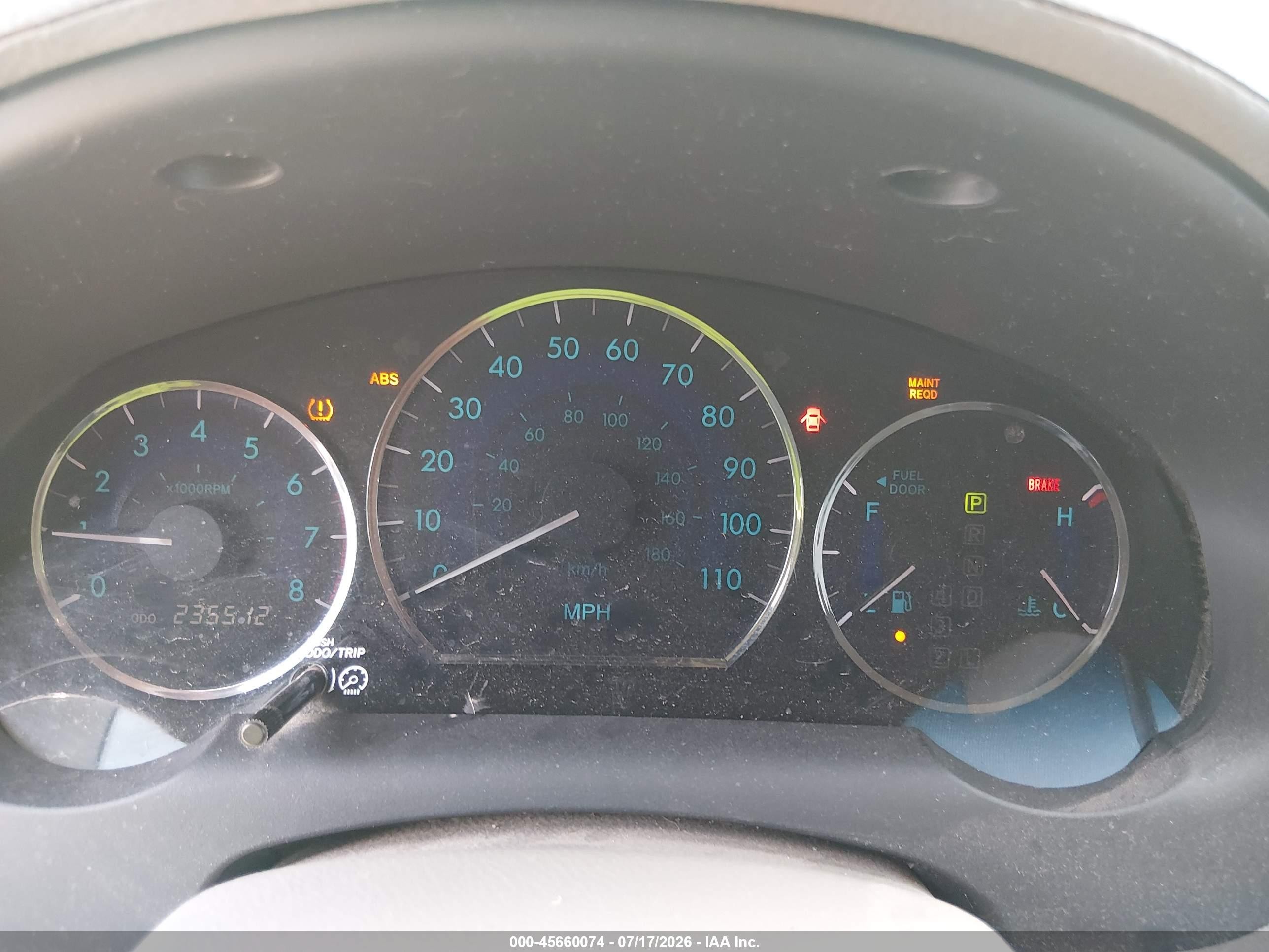 2007 Toyota Sienna Le Золотой vin: 5TDZK23C17S074747