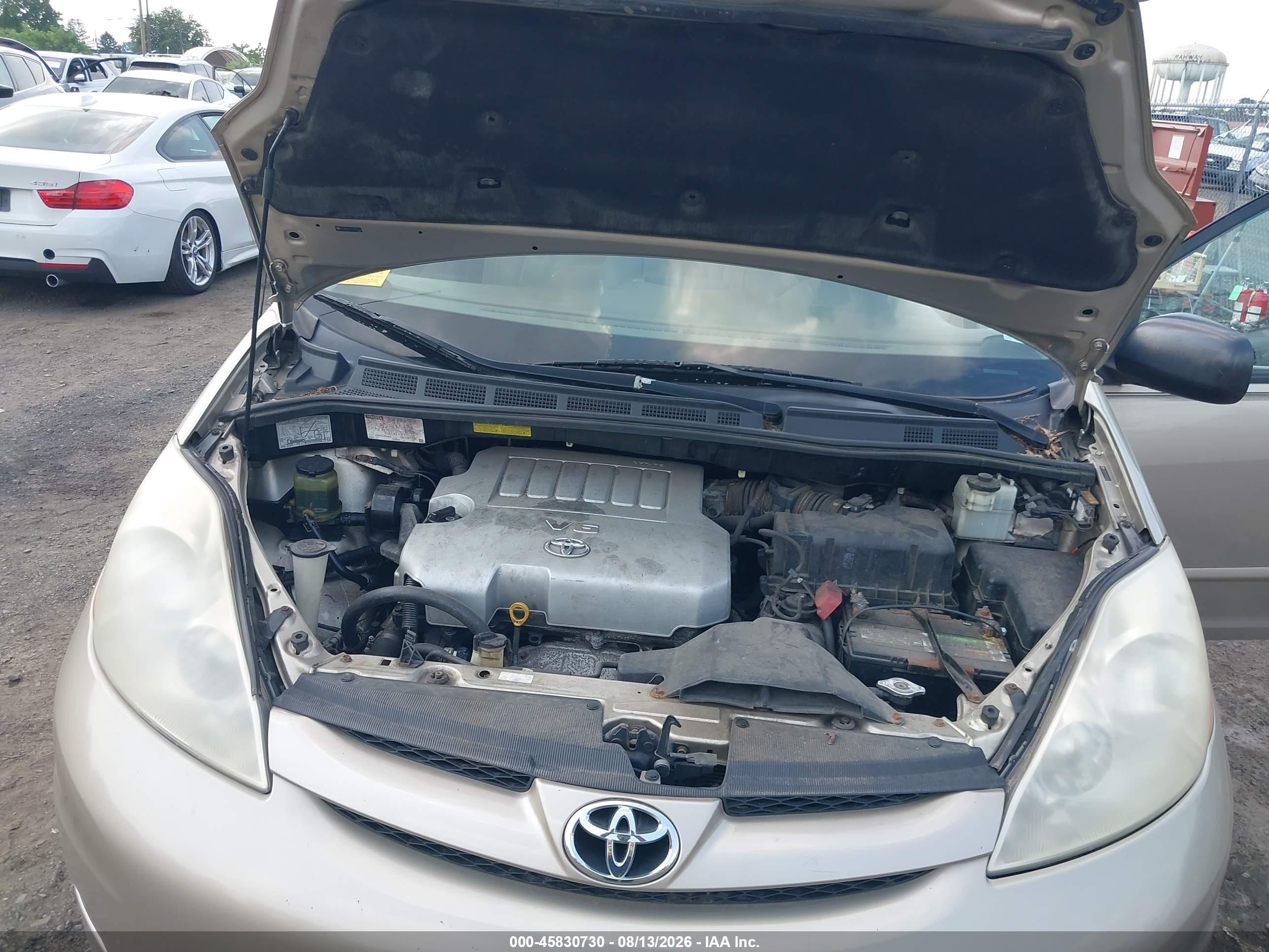 2007 Toyota Sienna Le Бежевый vin: 5TDZK23C17S077552