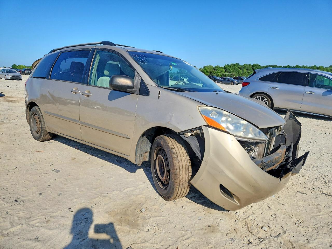 2008 Toyota Sienna Le 8-passenger Tan vin: 5TDZK23C18S137735