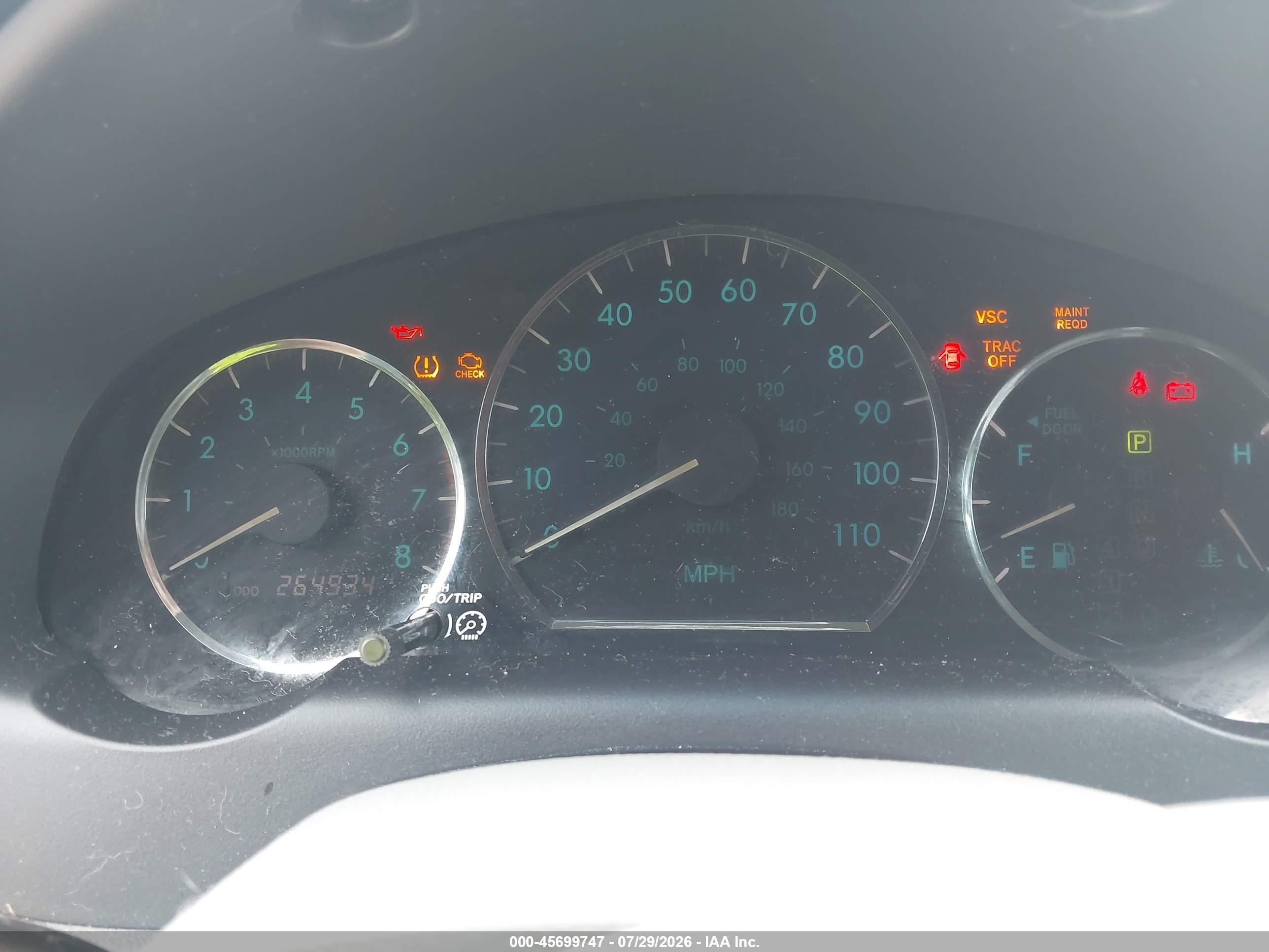 2008 Toyota Sienna Le Silver vin: 5TDZK23C18S170878