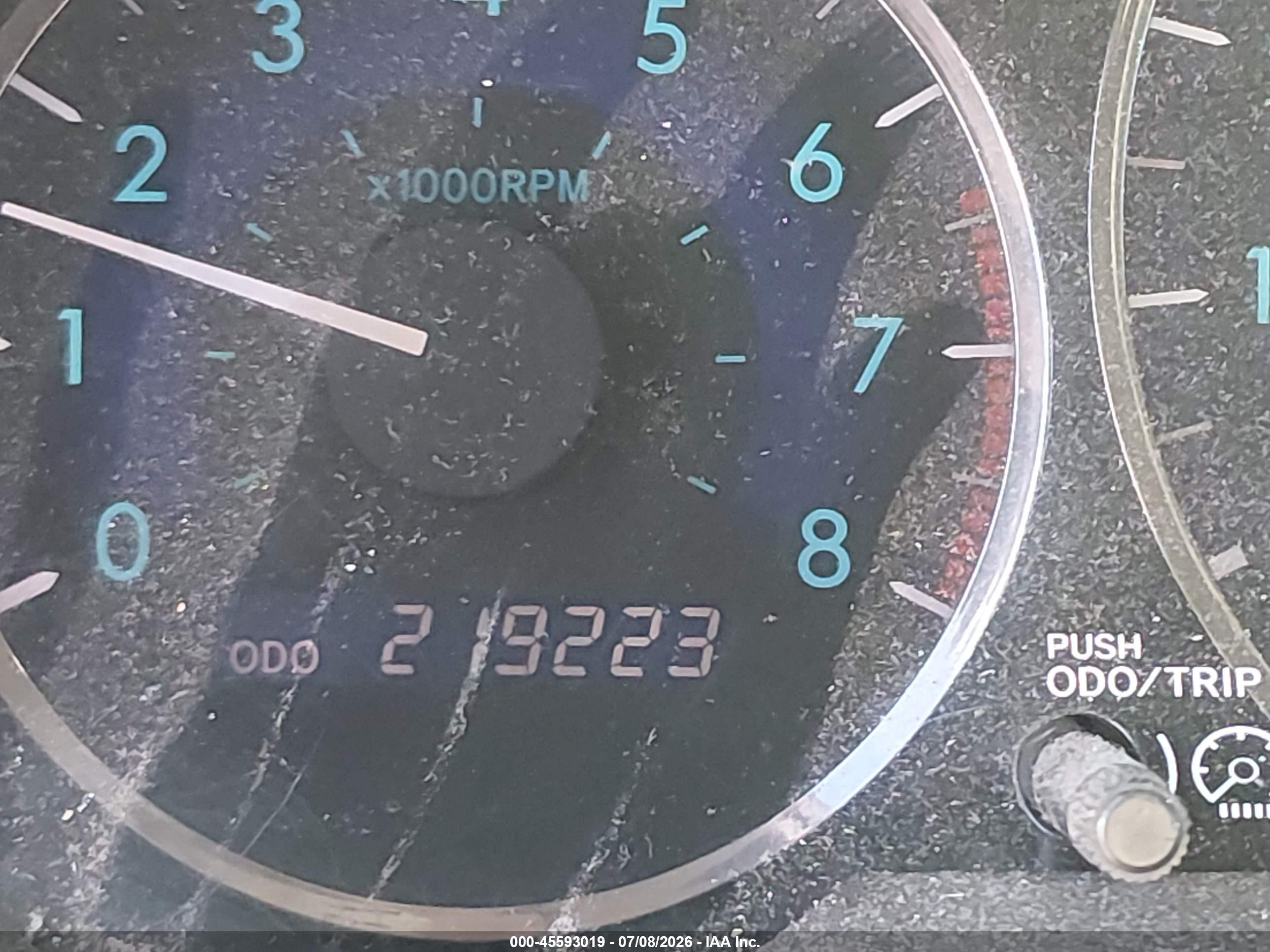 2008 Toyota Sienna Le Gold vin: 5TDZK23C18S199653
