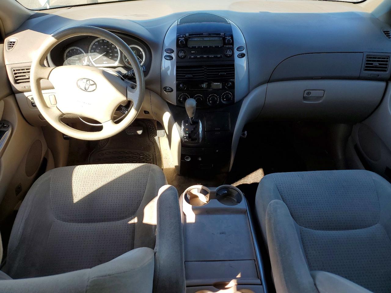 2008 Toyota Sienna Ce 8-passenger Blue vin: 5TDZK23C18S205743