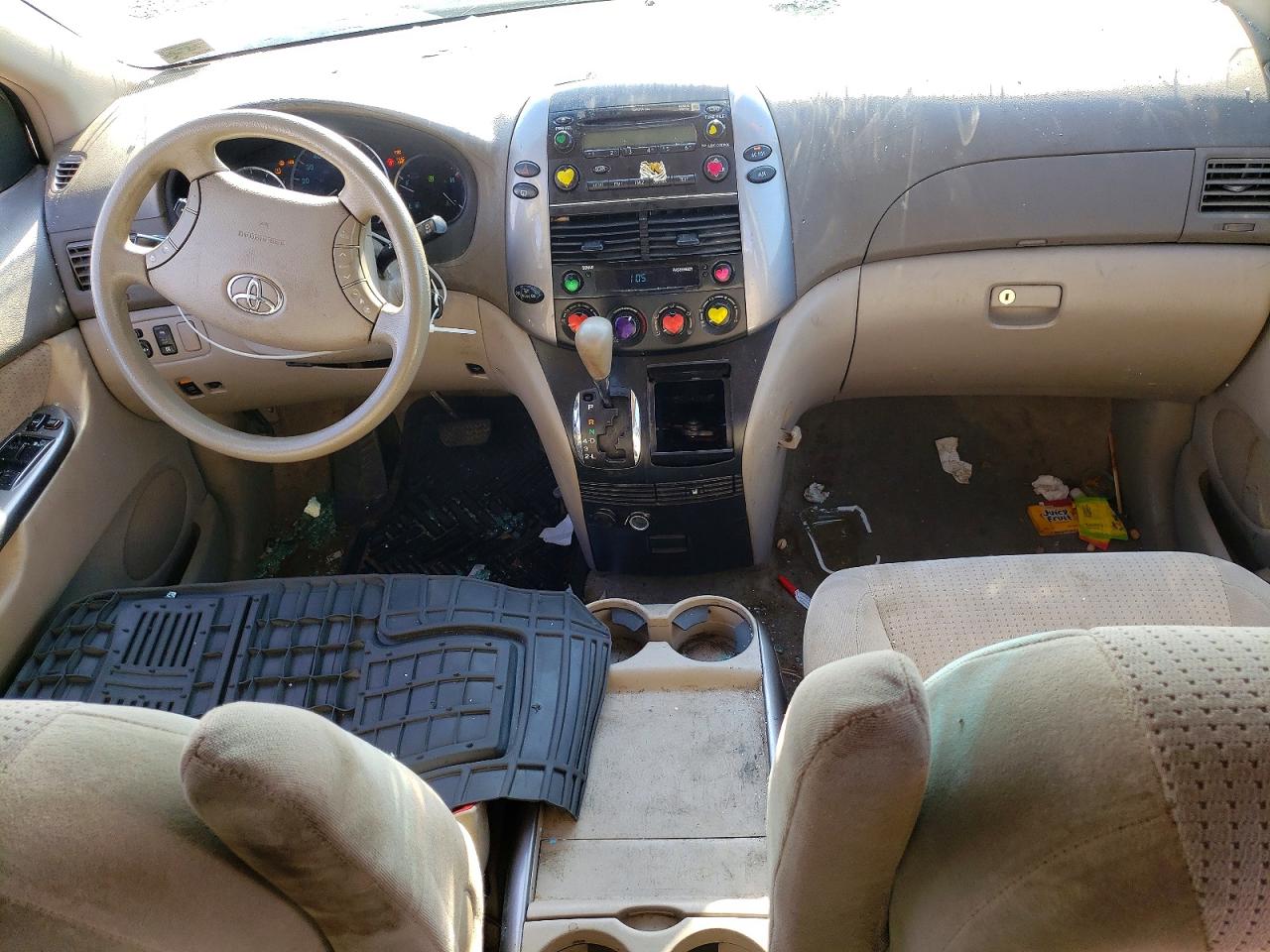 2008 Toyota Sienna Le 7-passenger Tan vin: 5TDZK23C18S214538