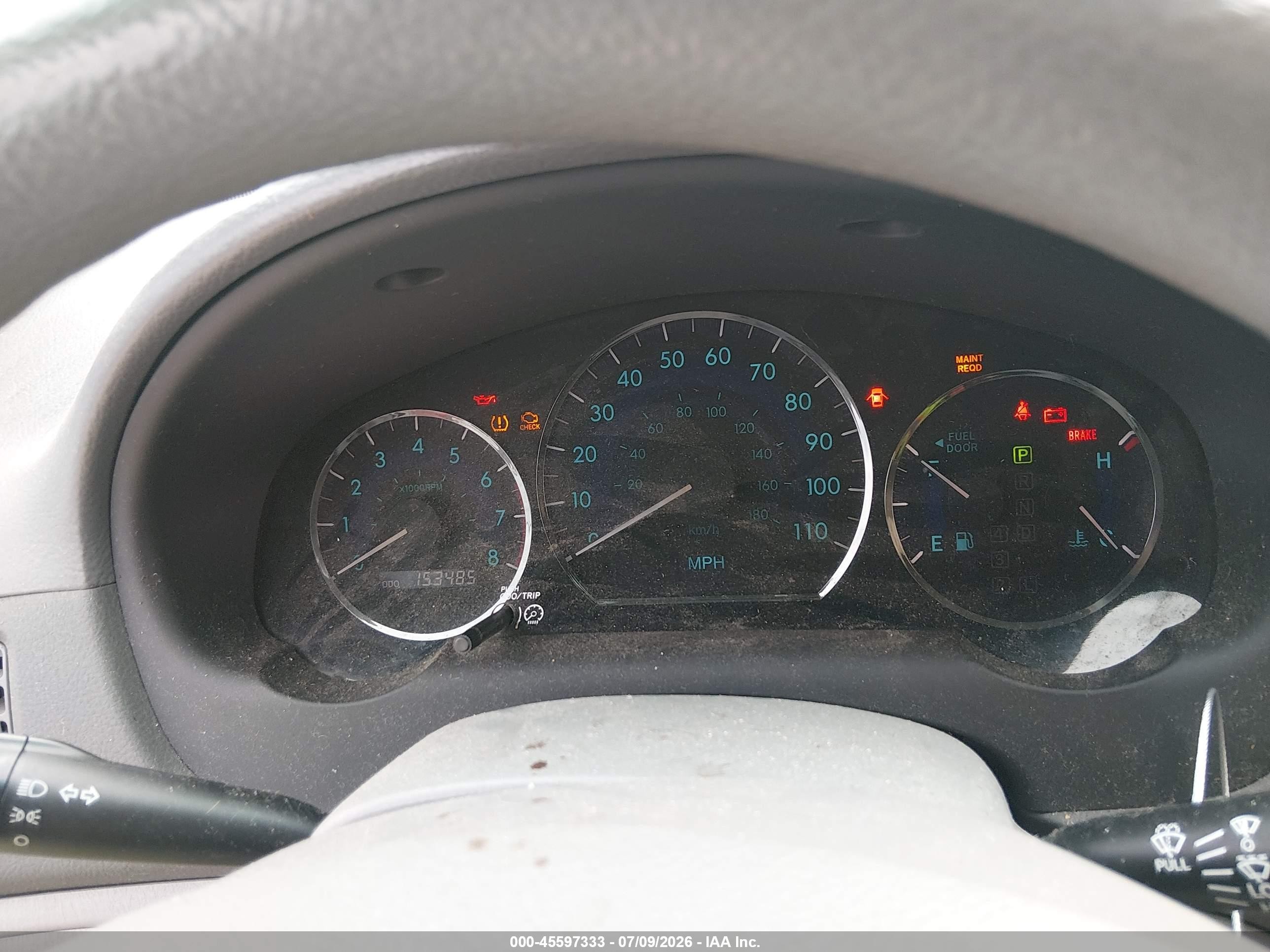 2009 Toyota Sienna Le Золотой vin: 5TDZK23C19S242437
