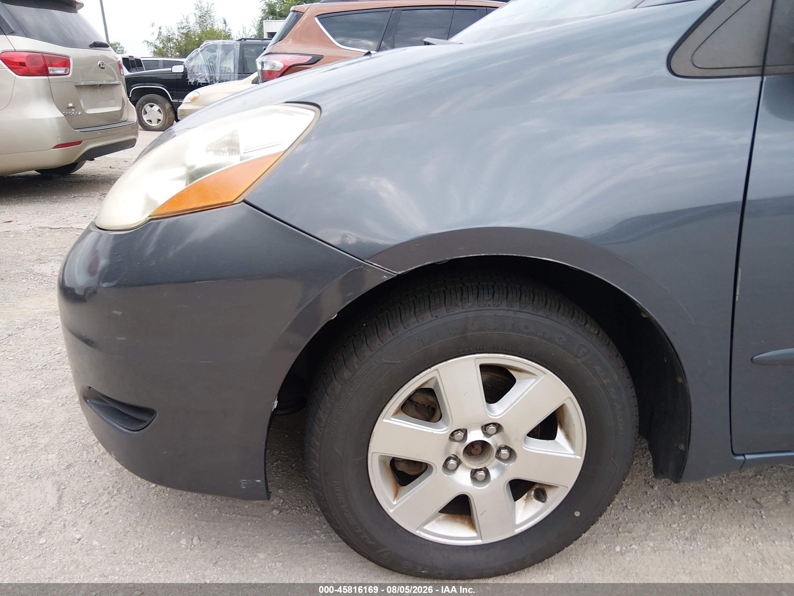 2009 Toyota Sienna Le Teal vin: 5TDZK23C19S268620
