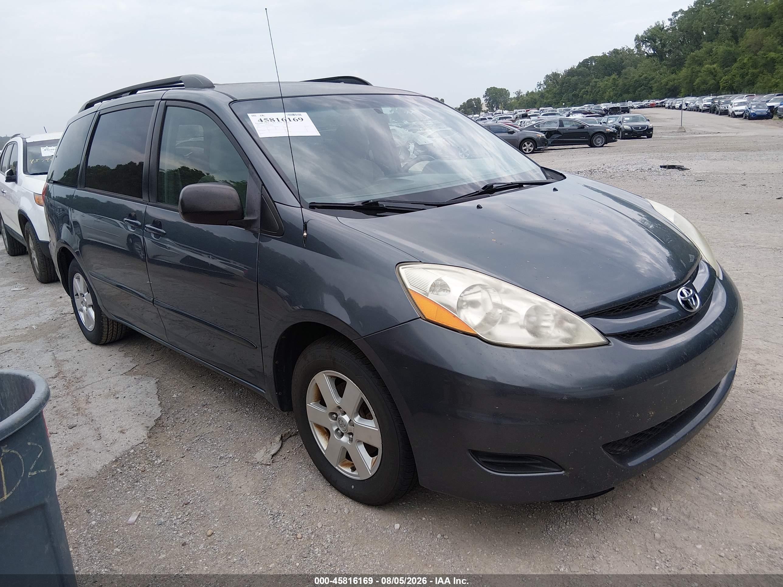 2009 Toyota Sienna Le Teal vin: 5TDZK23C19S268620