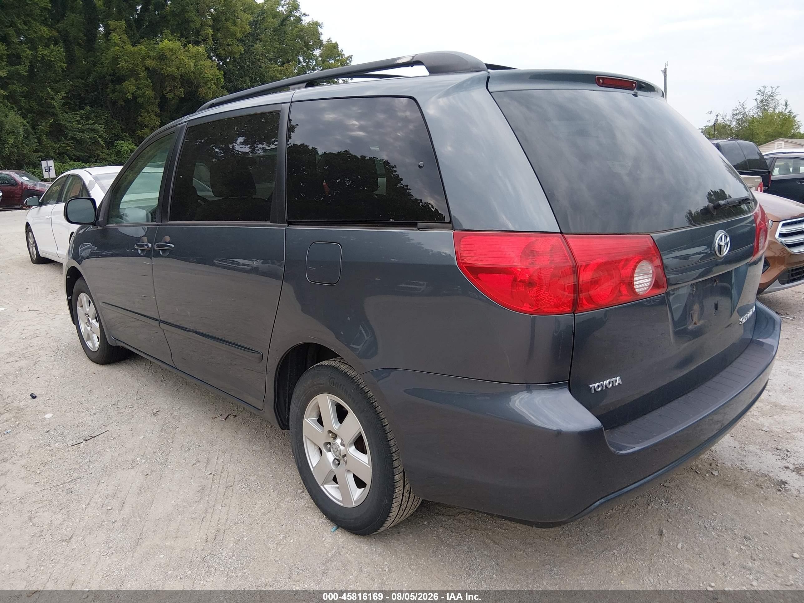 2009 Toyota Sienna Le Teal vin: 5TDZK23C19S268620