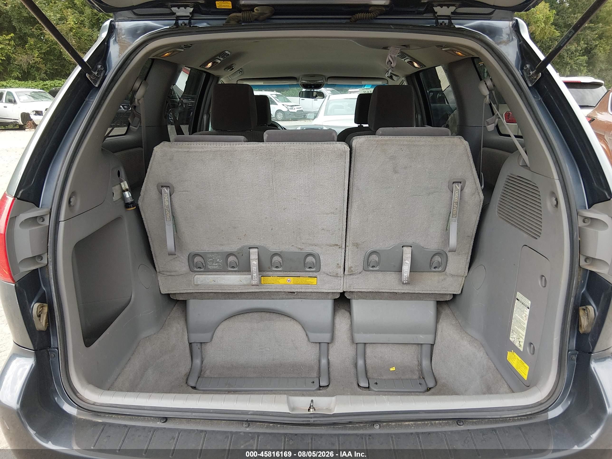 2009 Toyota Sienna Le Teal vin: 5TDZK23C19S268620