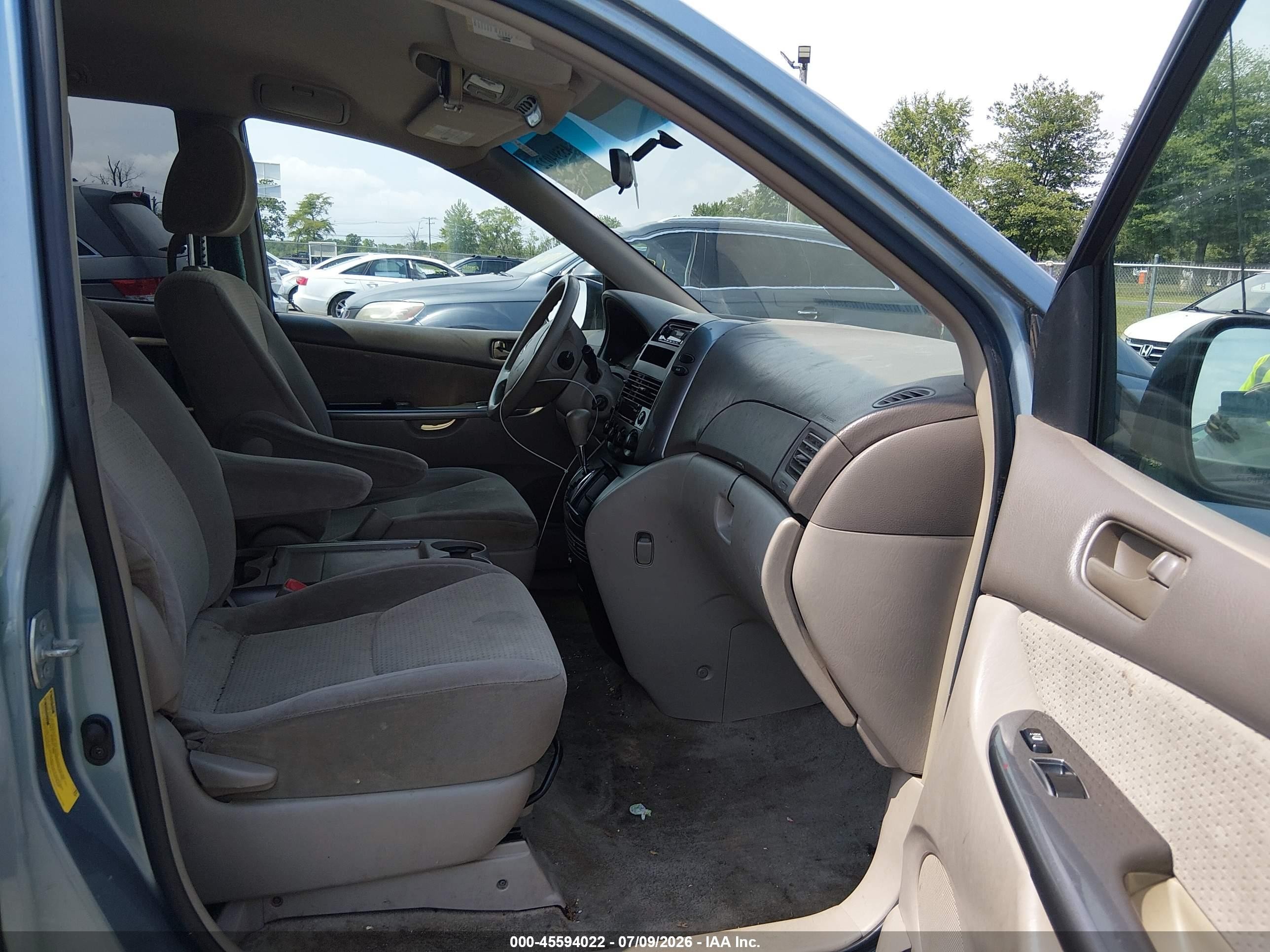 2009 Toyota Sienna Le Blue vin: 5TDZK23C19S276345