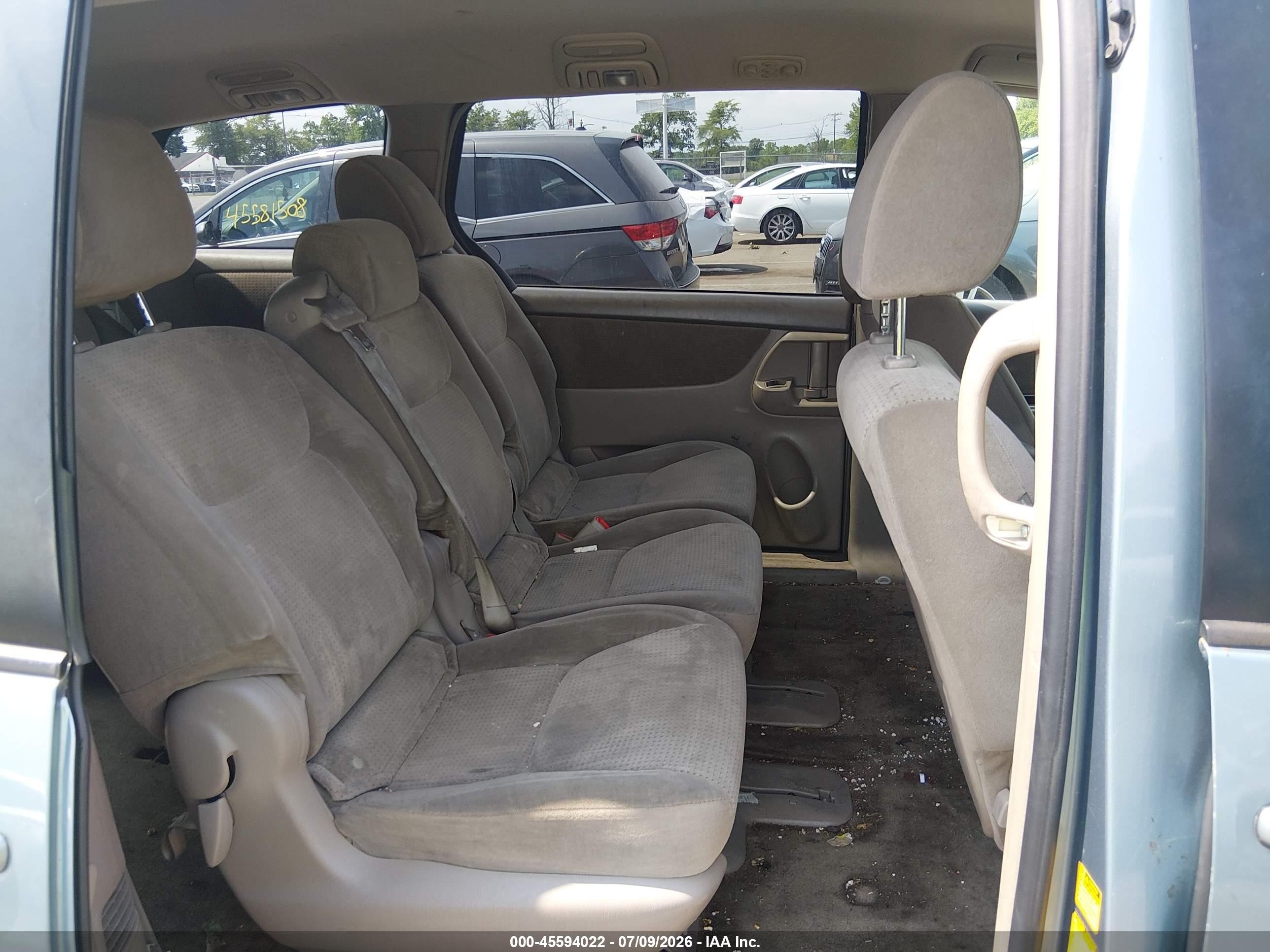 2009 Toyota Sienna Le Blue vin: 5TDZK23C19S276345