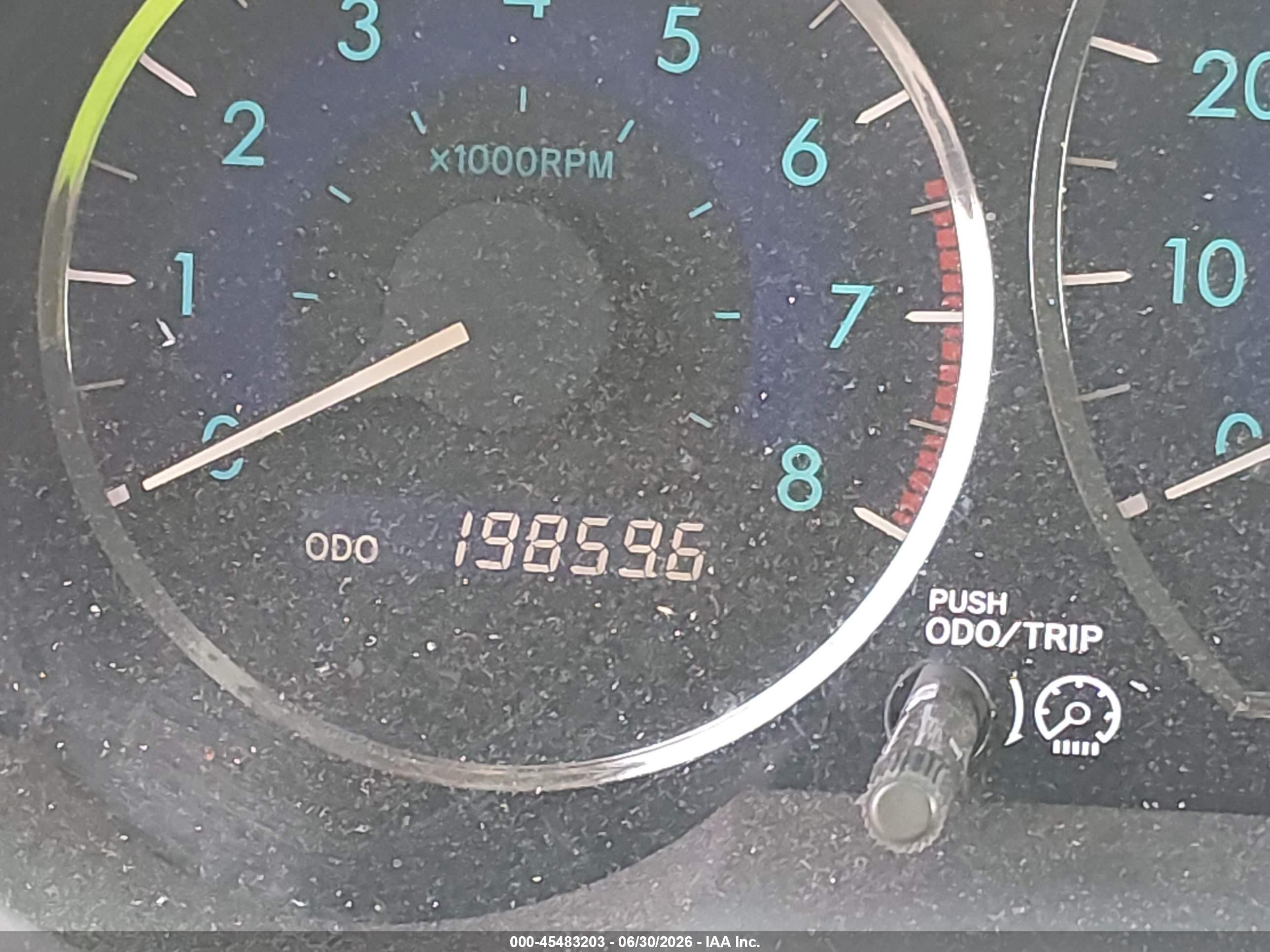 2007 Toyota Sienna Le Light Blue vin: 5TDZK23C27S001029