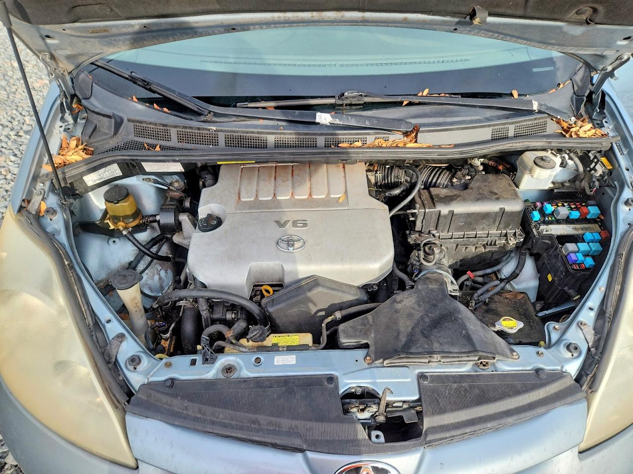 2007 Toyota Sienna Ce 8-passenger Teal vin: 5TDZK23C27S002715