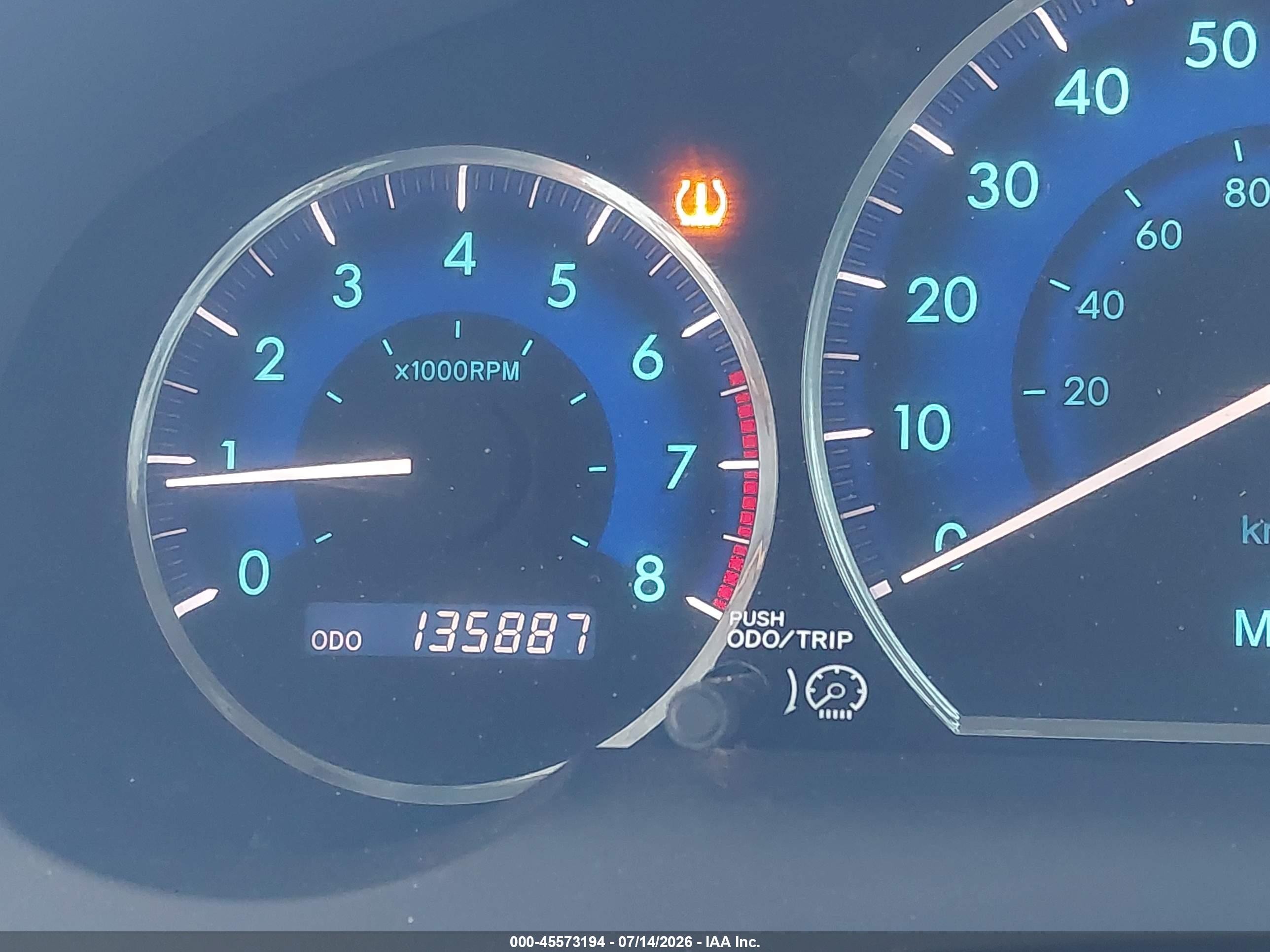 2007 Toyota Sienna Le Light Blue vin: 5TDZK23C27S002732