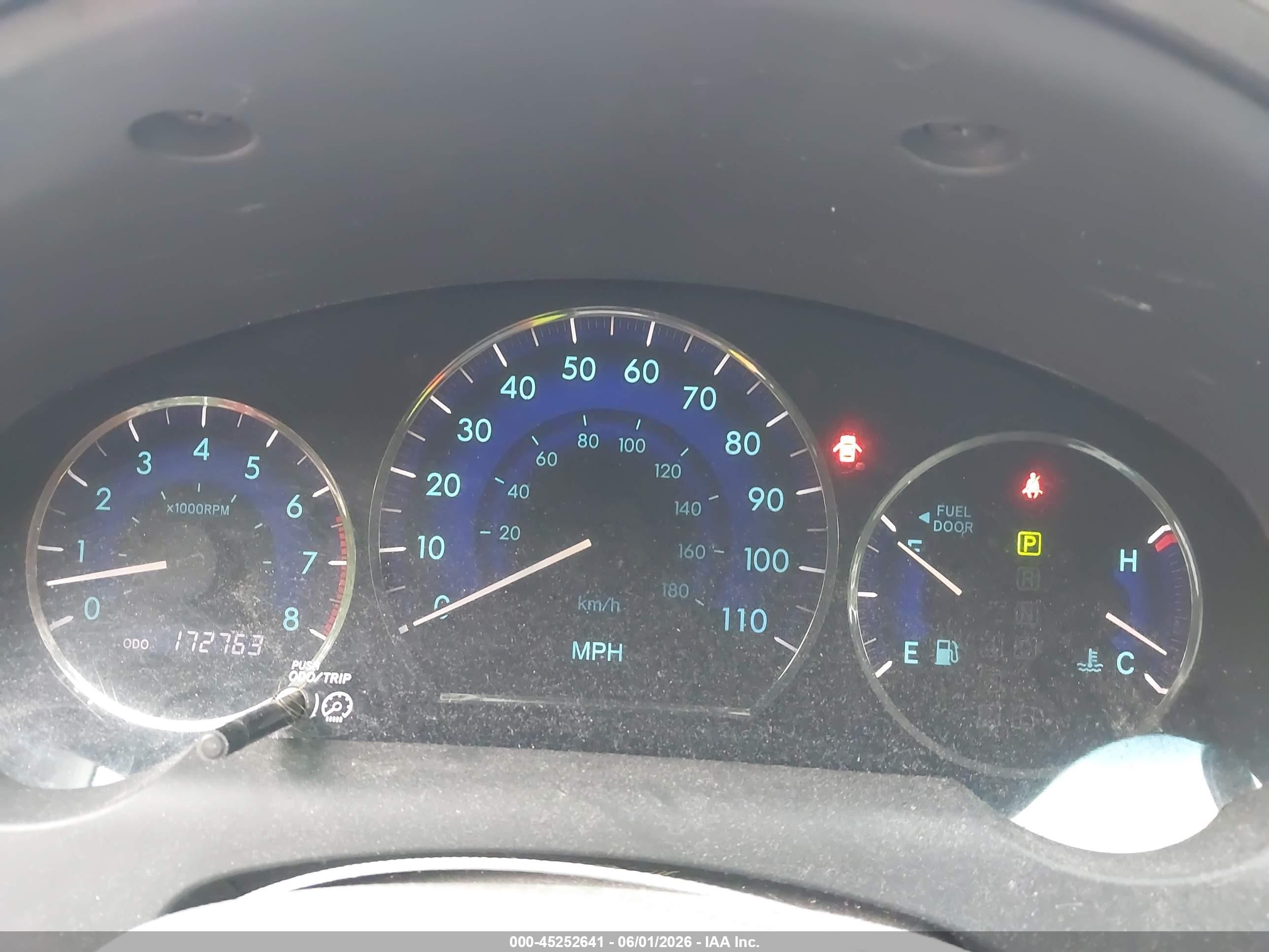 2007 Toyota Sienna Le Blue vin: 5TDZK23C27S012886