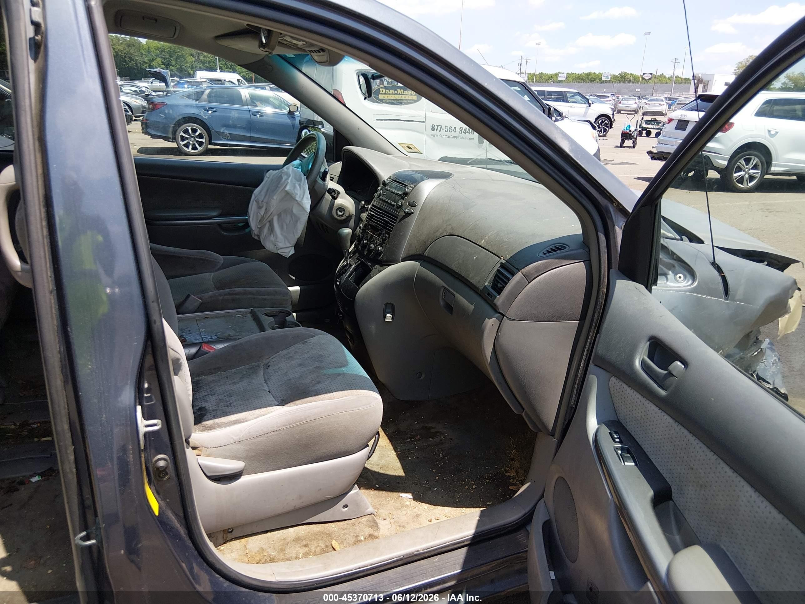 2007 Toyota Sienna Le Зеленый vin: 5TDZK23C27S021930