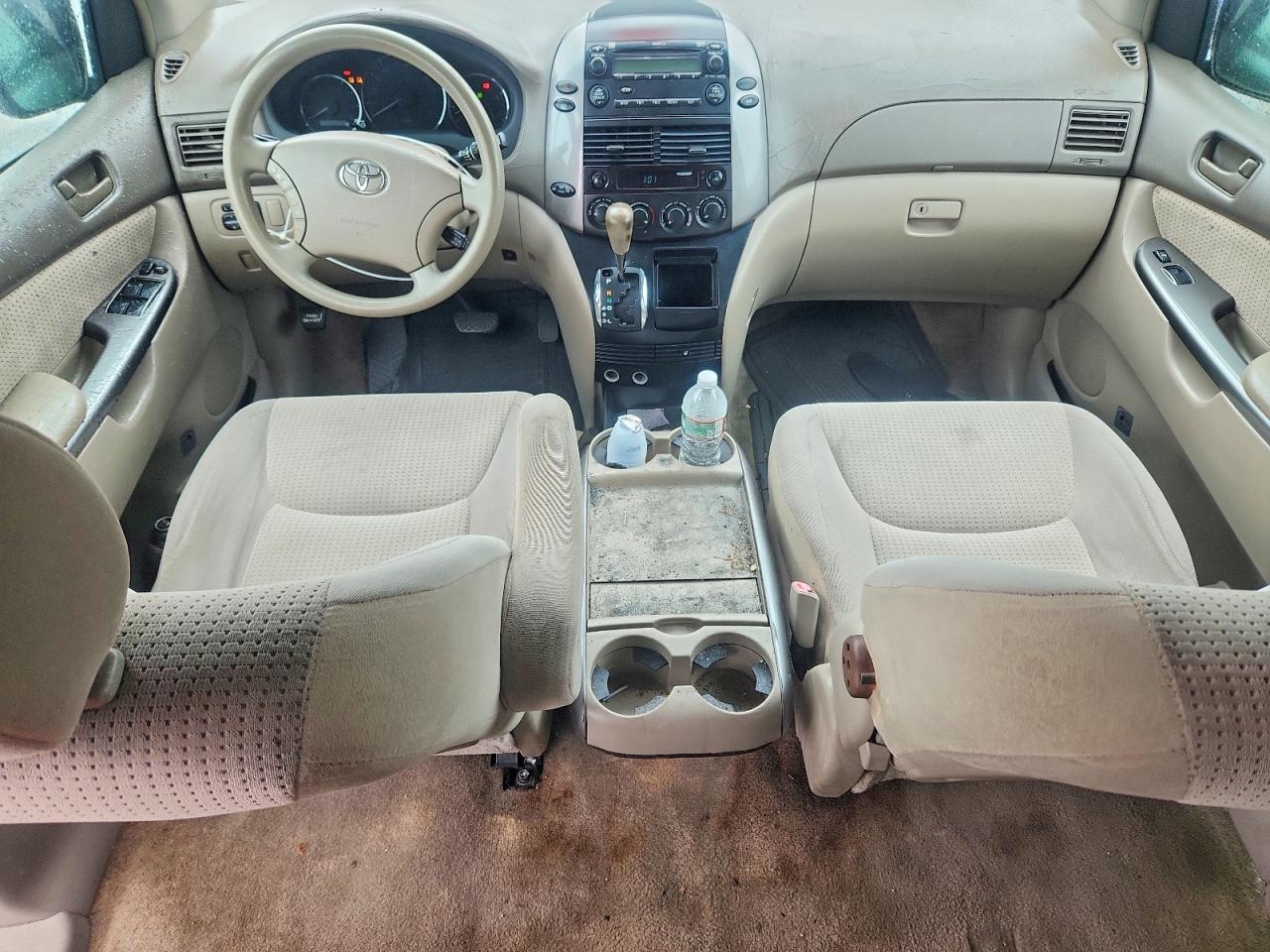 2007 Toyota Sienna Le 8-passenger Blue vin: 5TDZK23C27S097082
