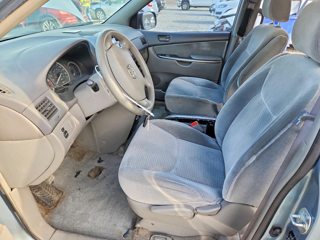 2008 Toyota Sienna Ce 8-passenger Синий vin: 5TDZK23C28S126033