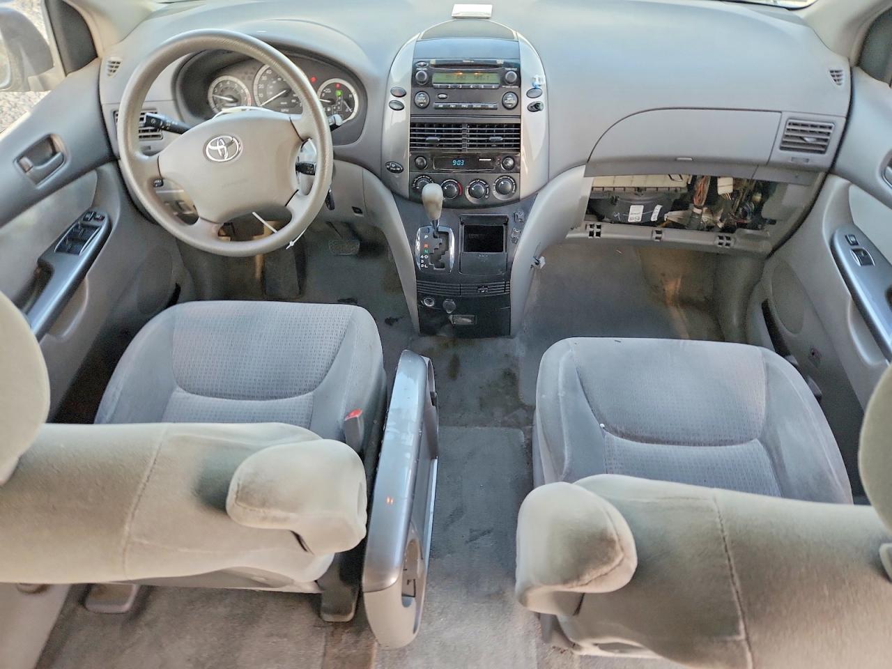 2008 Toyota Sienna Ce 8-passenger Синий vin: 5TDZK23C28S126033