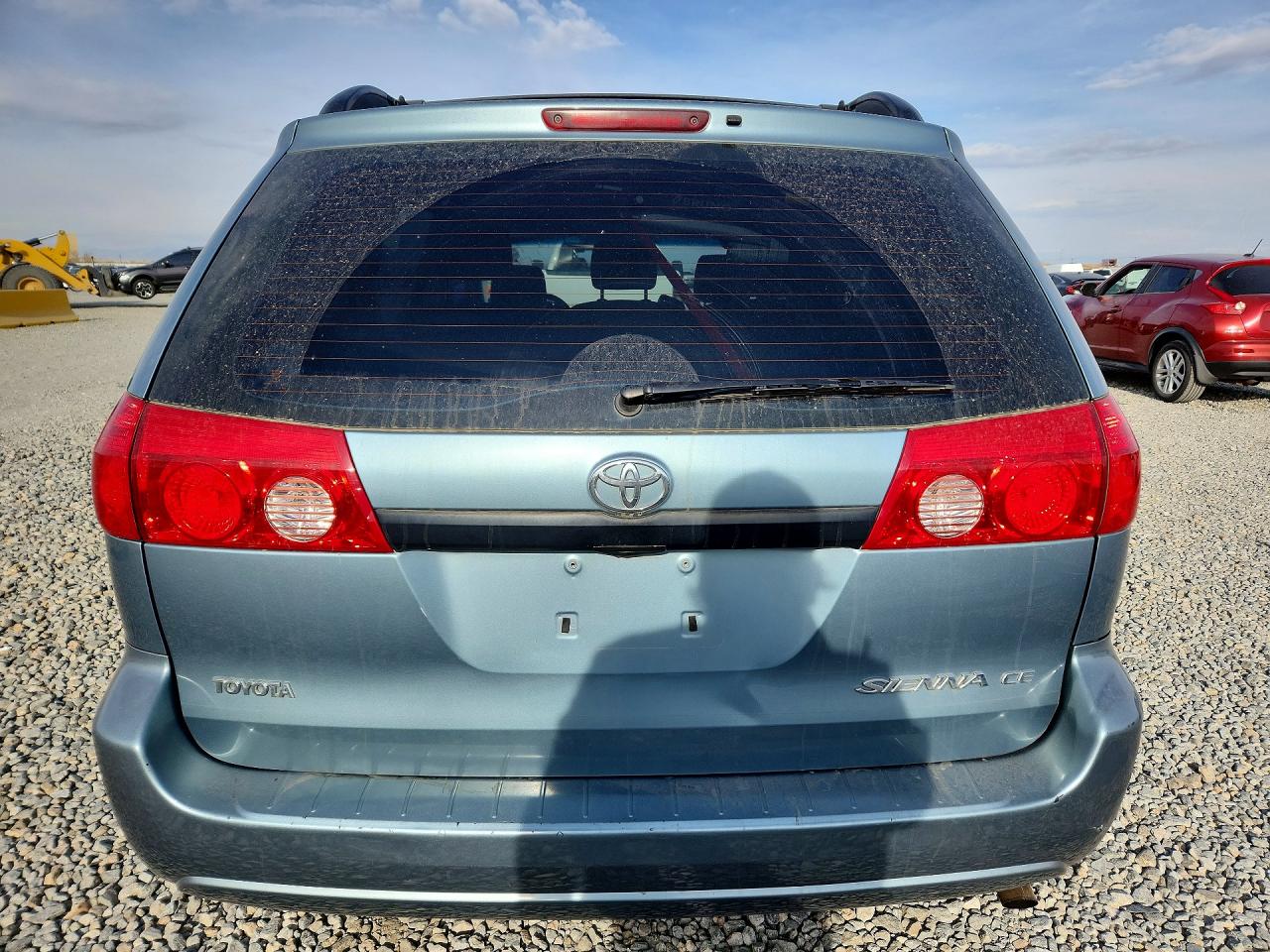 2008 Toyota Sienna Ce 8-passenger Синий vin: 5TDZK23C28S126033