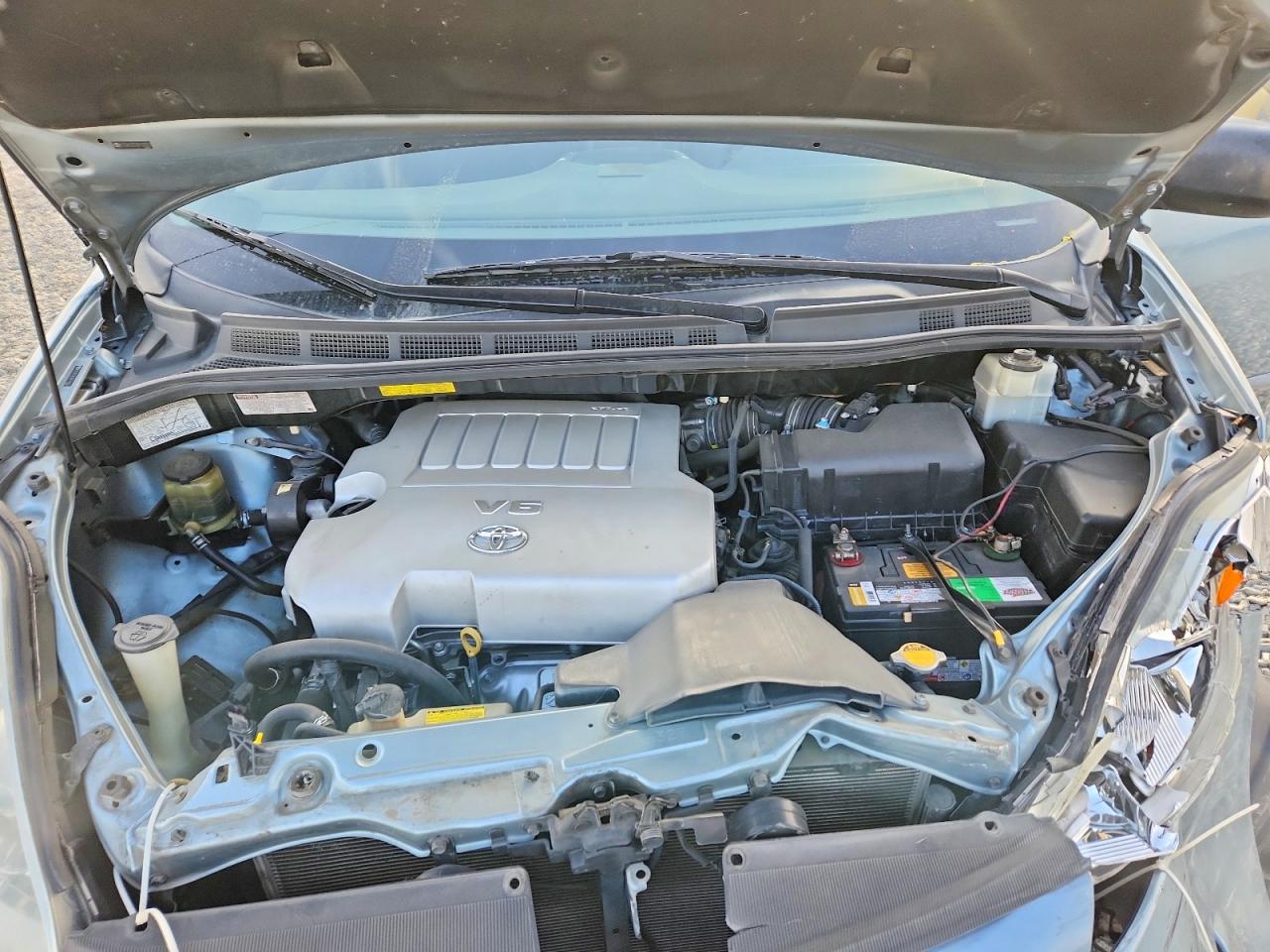 2008 Toyota Sienna Ce 8-passenger Синий vin: 5TDZK23C28S126033