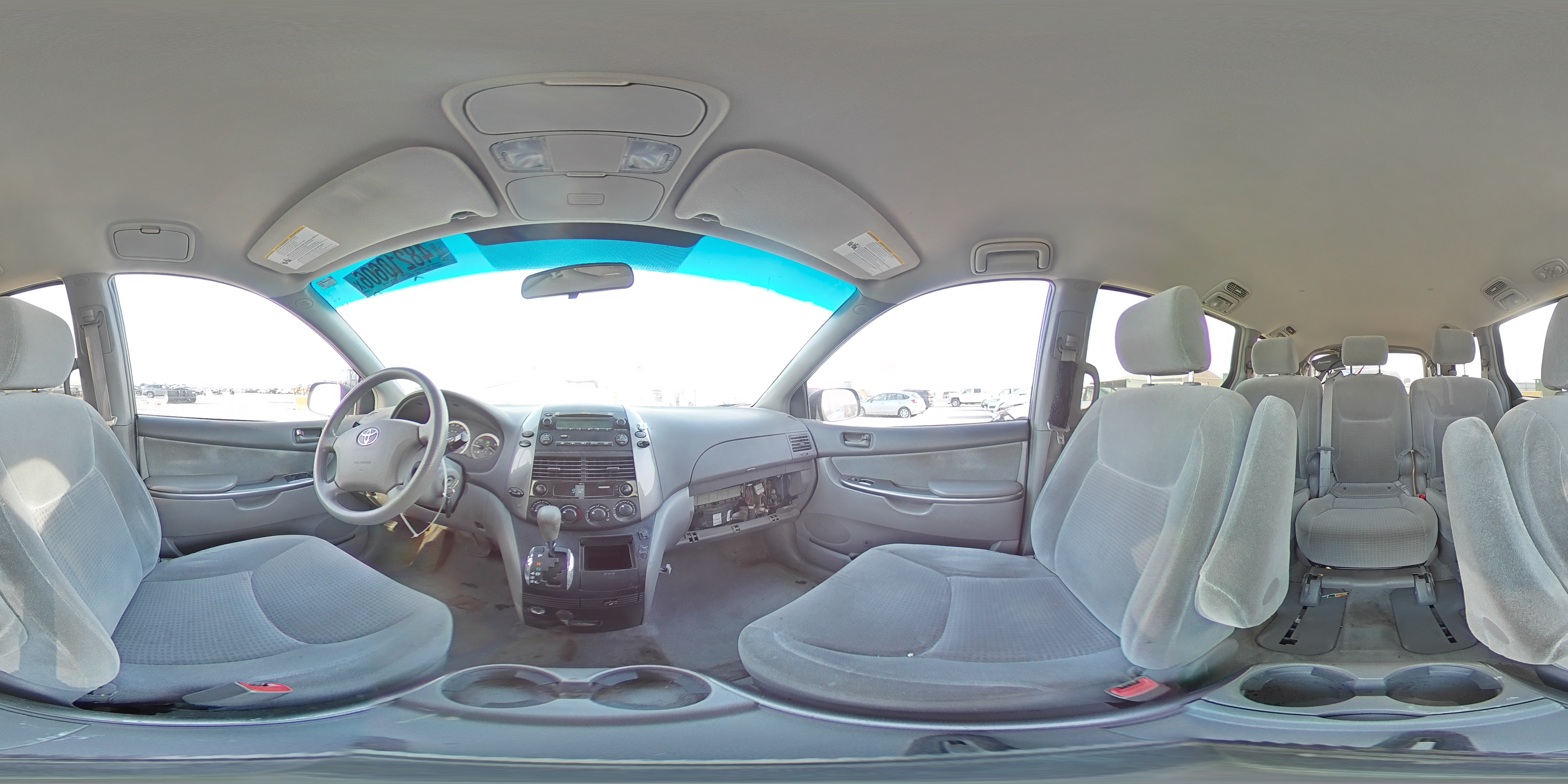 2008 Toyota Sienna Ce 8-passenger Синий vin: 5TDZK23C28S126033