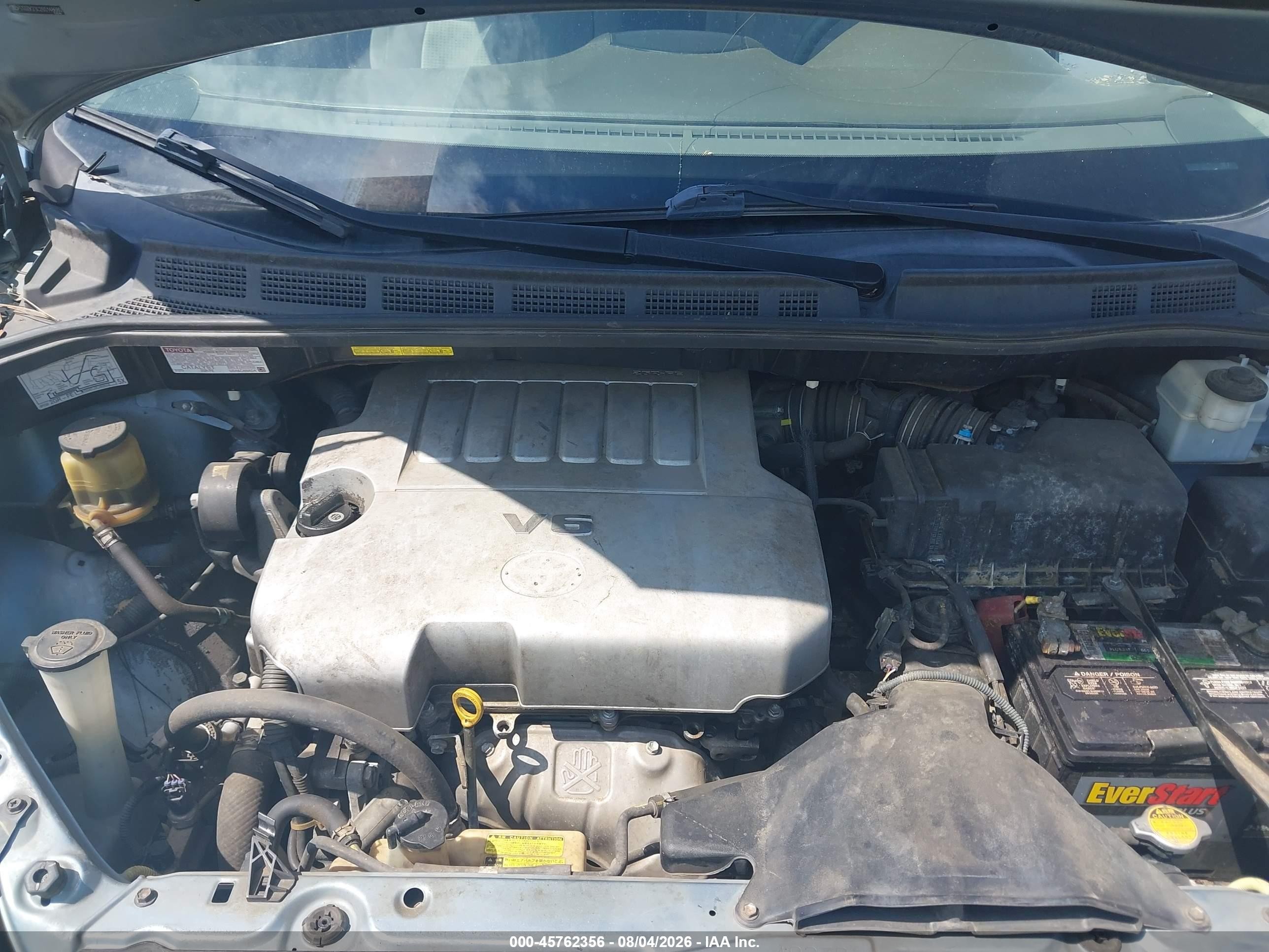 2008 Toyota Sienna Le Light Blue vin: 5TDZK23C28S148680