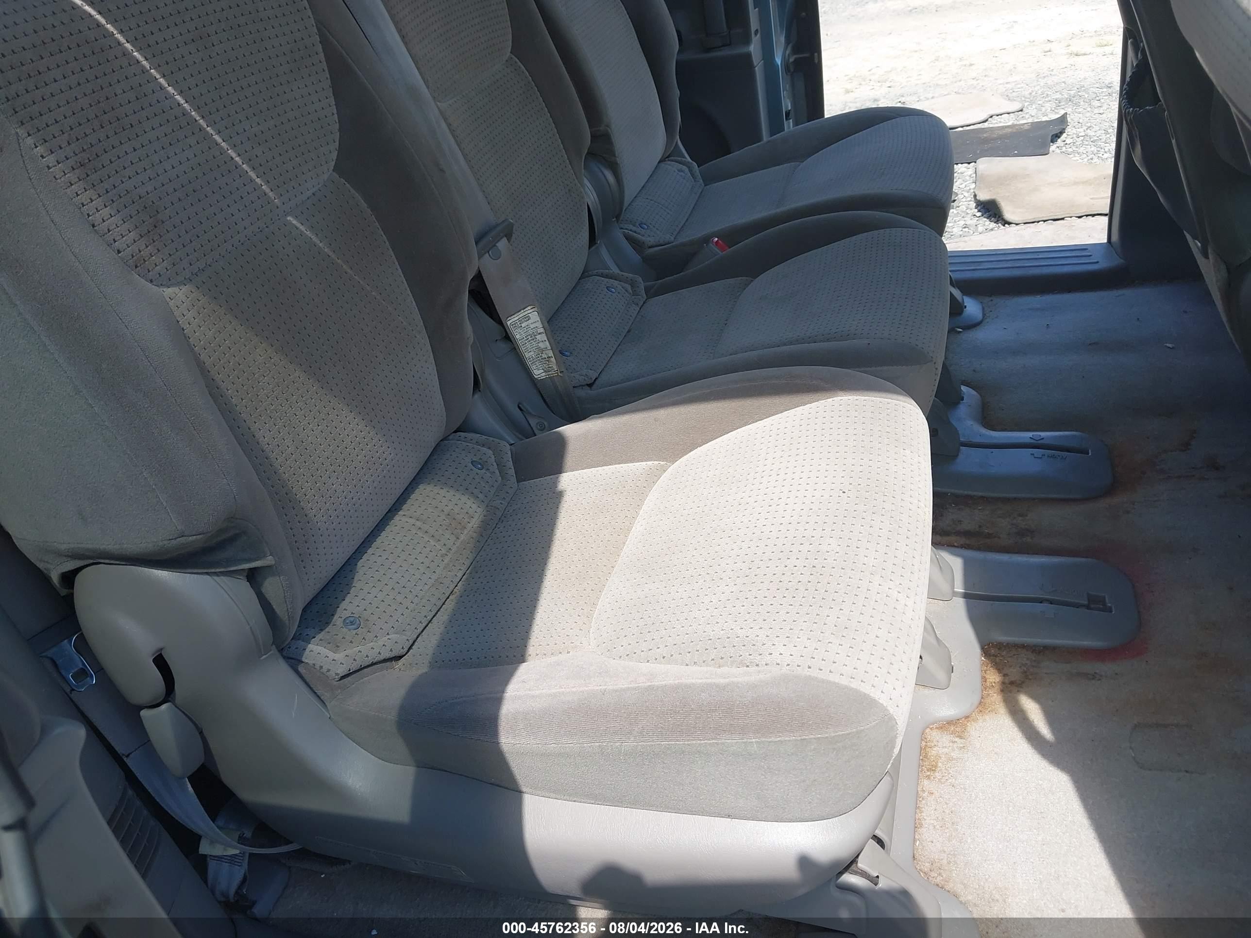 2008 Toyota Sienna Le Light Blue vin: 5TDZK23C28S148680