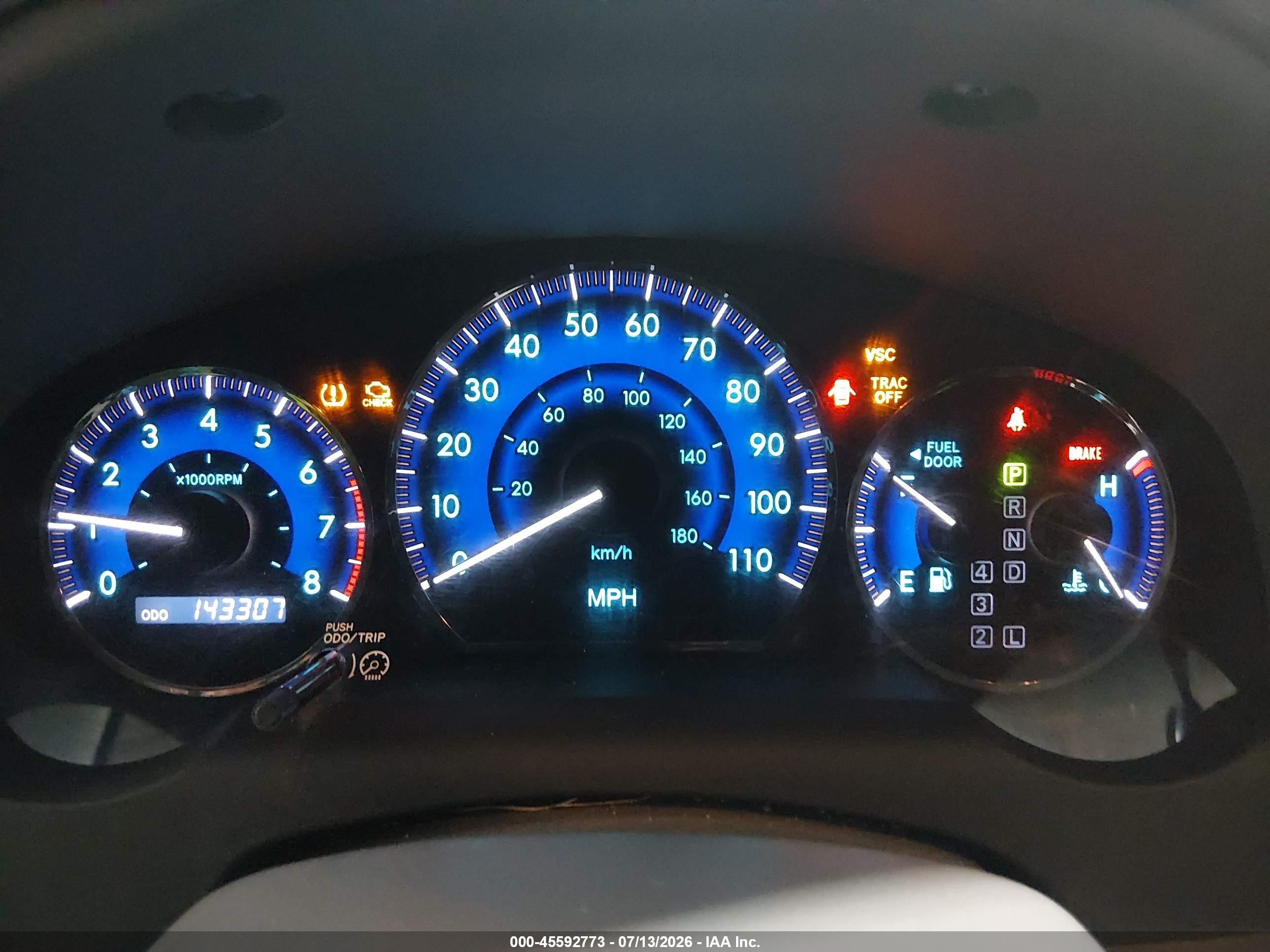 2008 Toyota Sienna Le Blue vin: 5TDZK23C28S166063