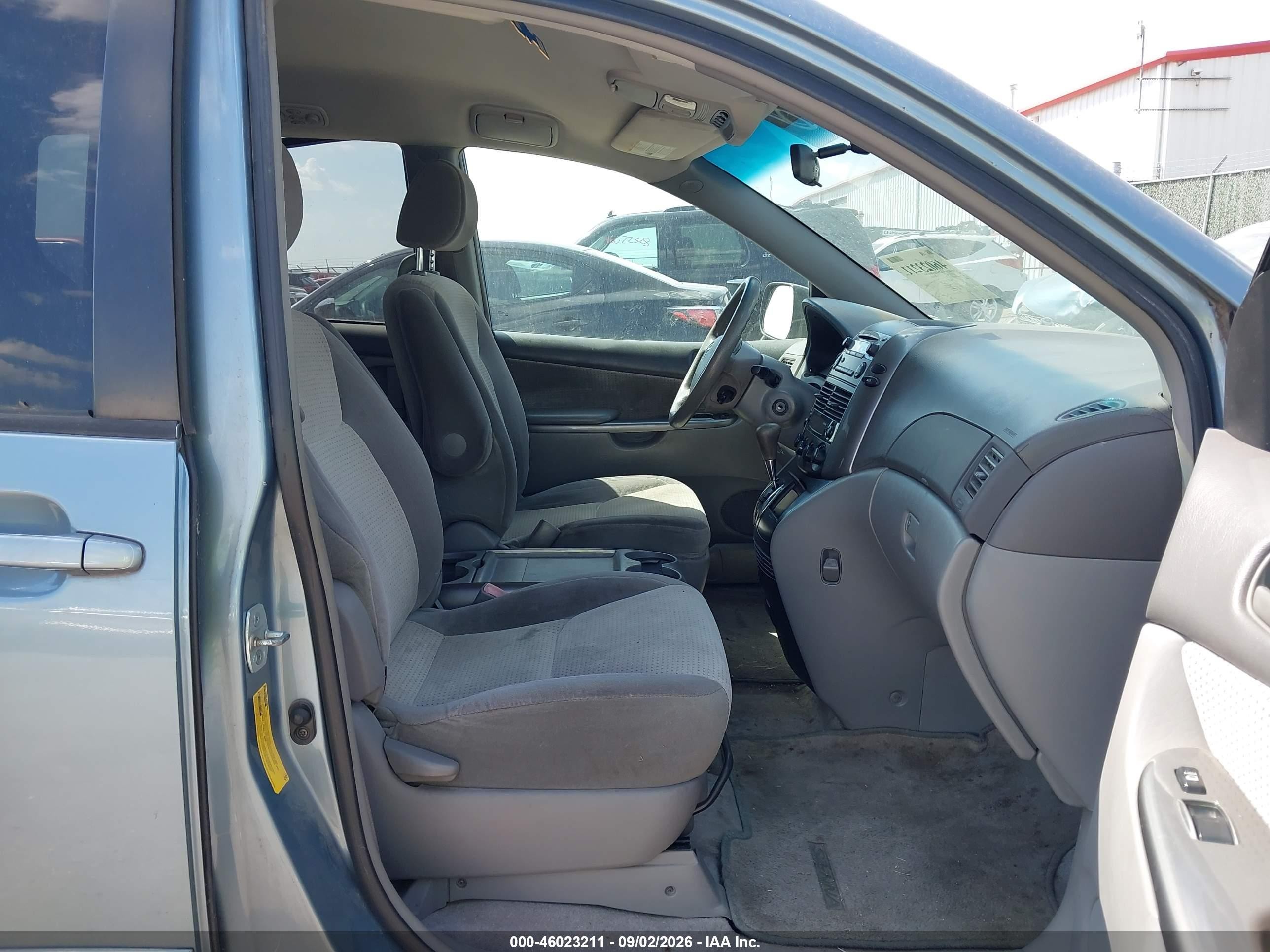 2008 Toyota Sienna Le Blue vin: 5TDZK23C28S170579