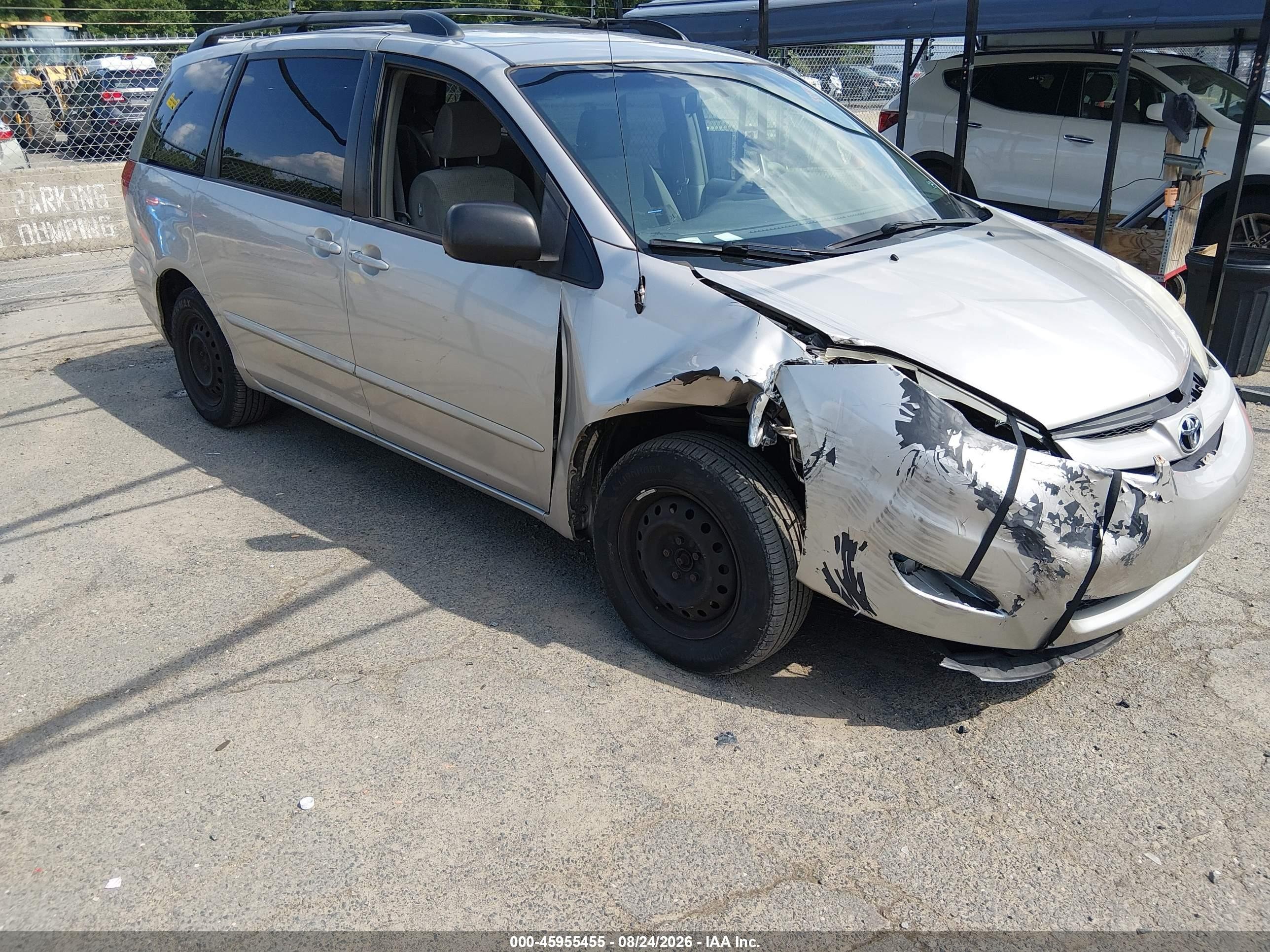2008 Toyota Sienna Le Gold vin: 5TDZK23C28S179265