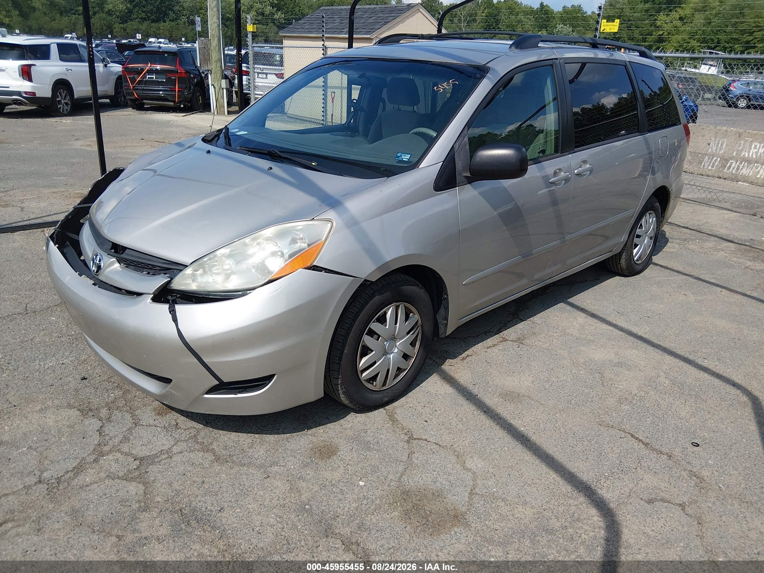 2008 Toyota Sienna Le Gold vin: 5TDZK23C28S179265
