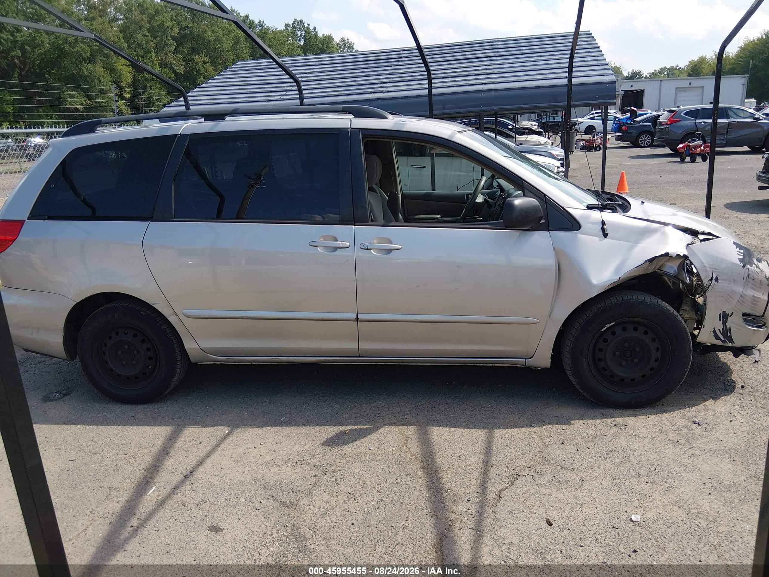 2008 Toyota Sienna Le Gold vin: 5TDZK23C28S179265