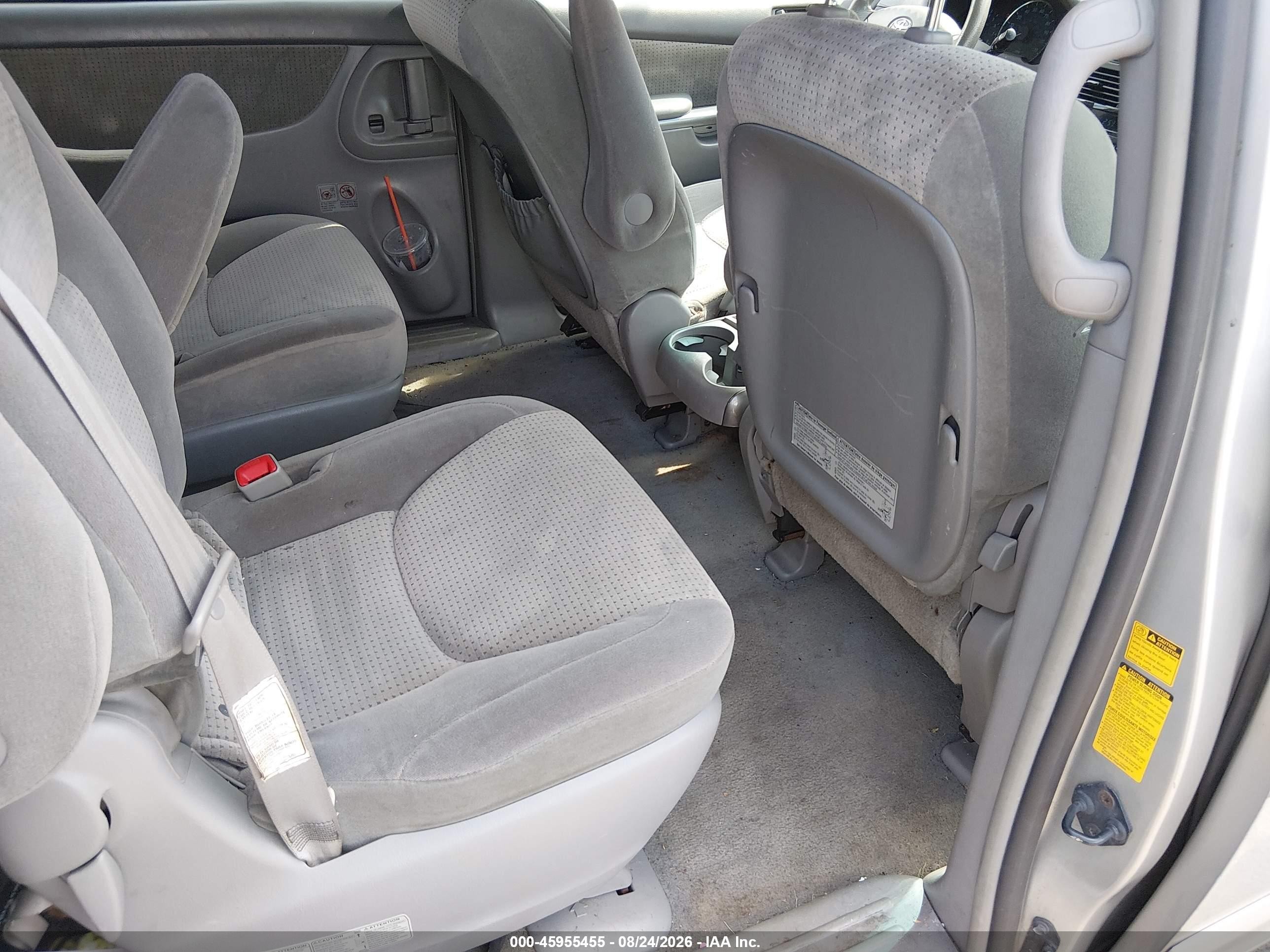 2008 Toyota Sienna Le Gold vin: 5TDZK23C28S179265