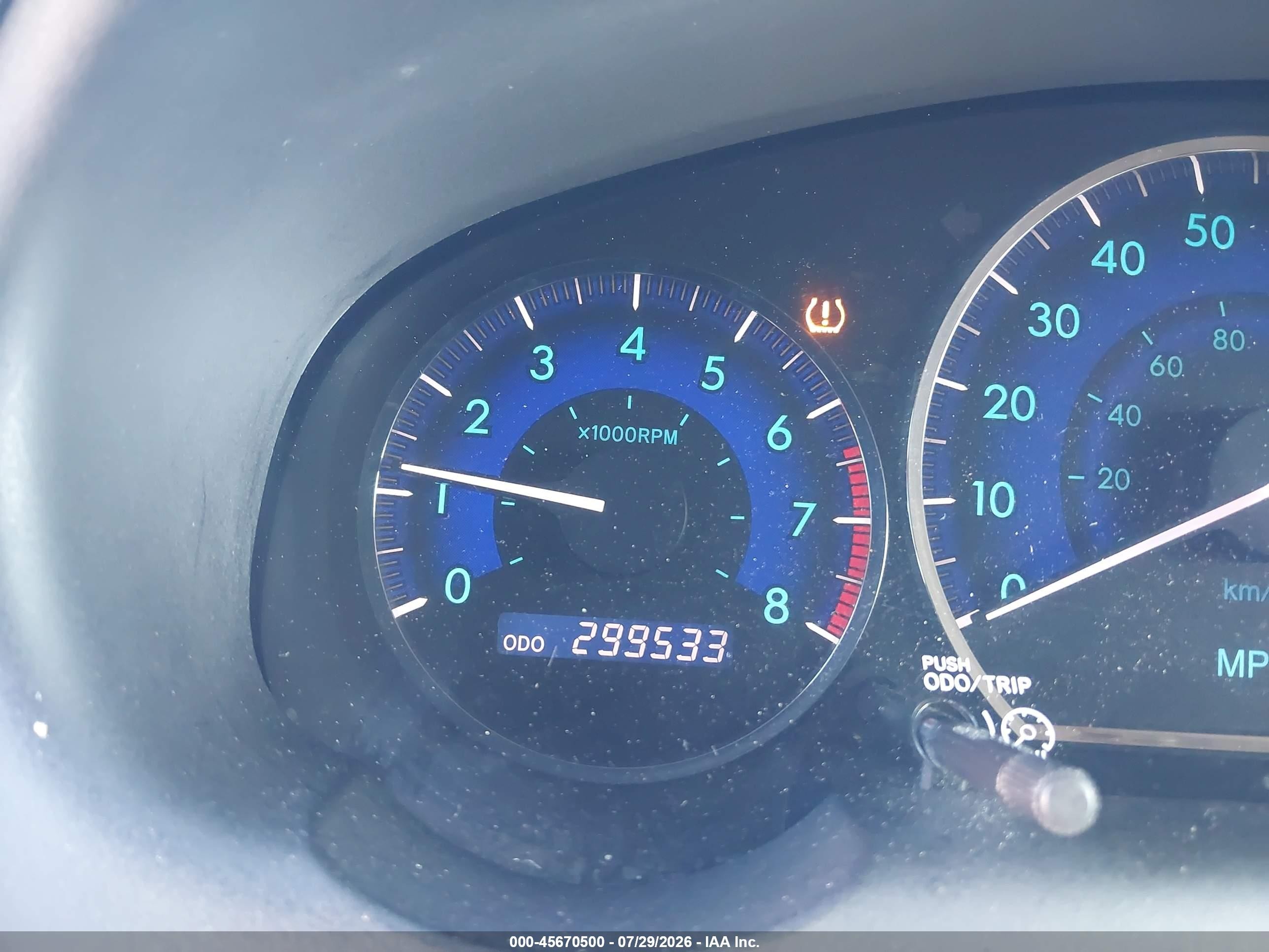 2008 Toyota Sienna Le Красный vin: 5TDZK23C28S190380