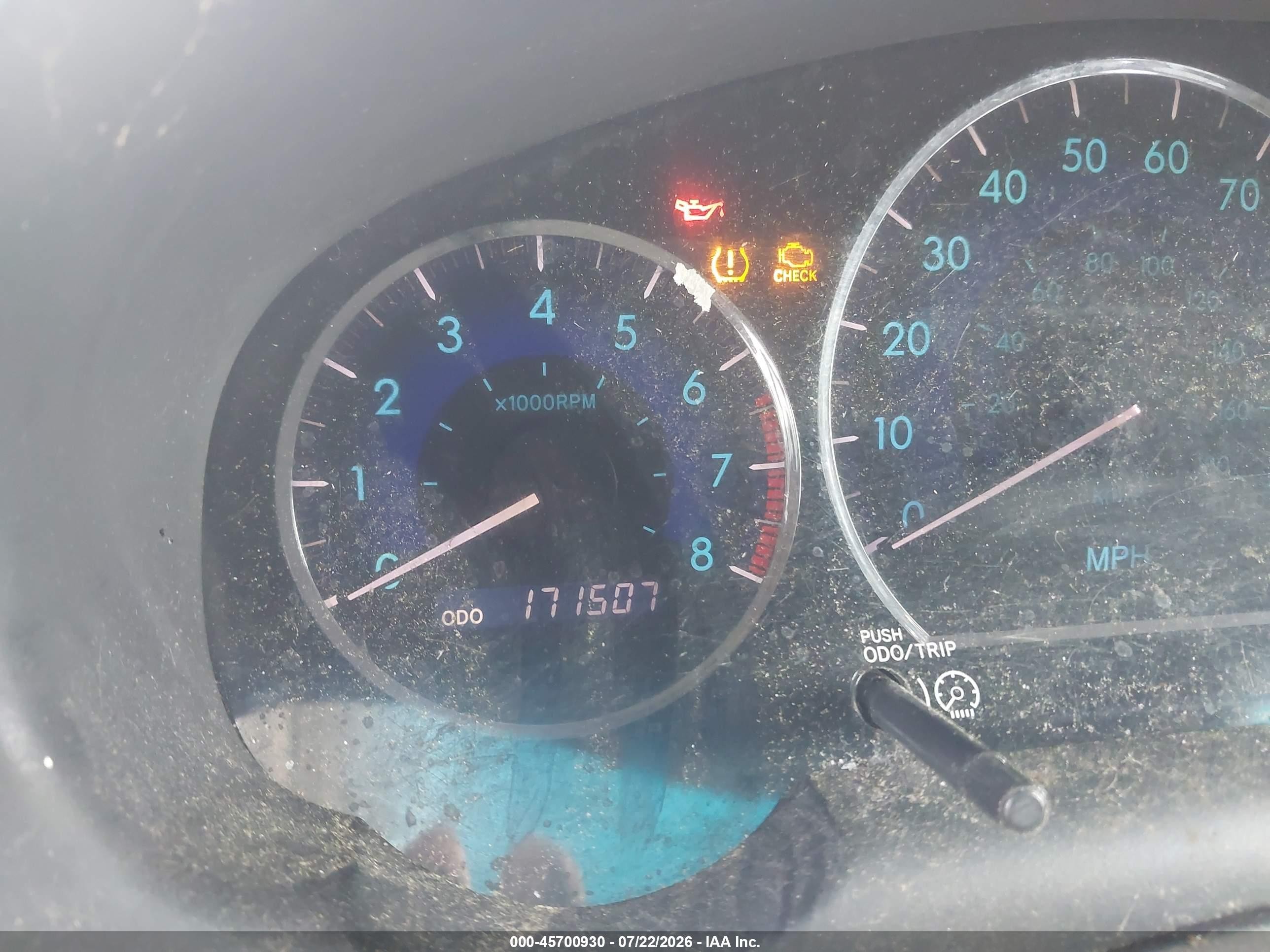 2008 Toyota Sienna Le Blue vin: 5TDZK23C28S203595