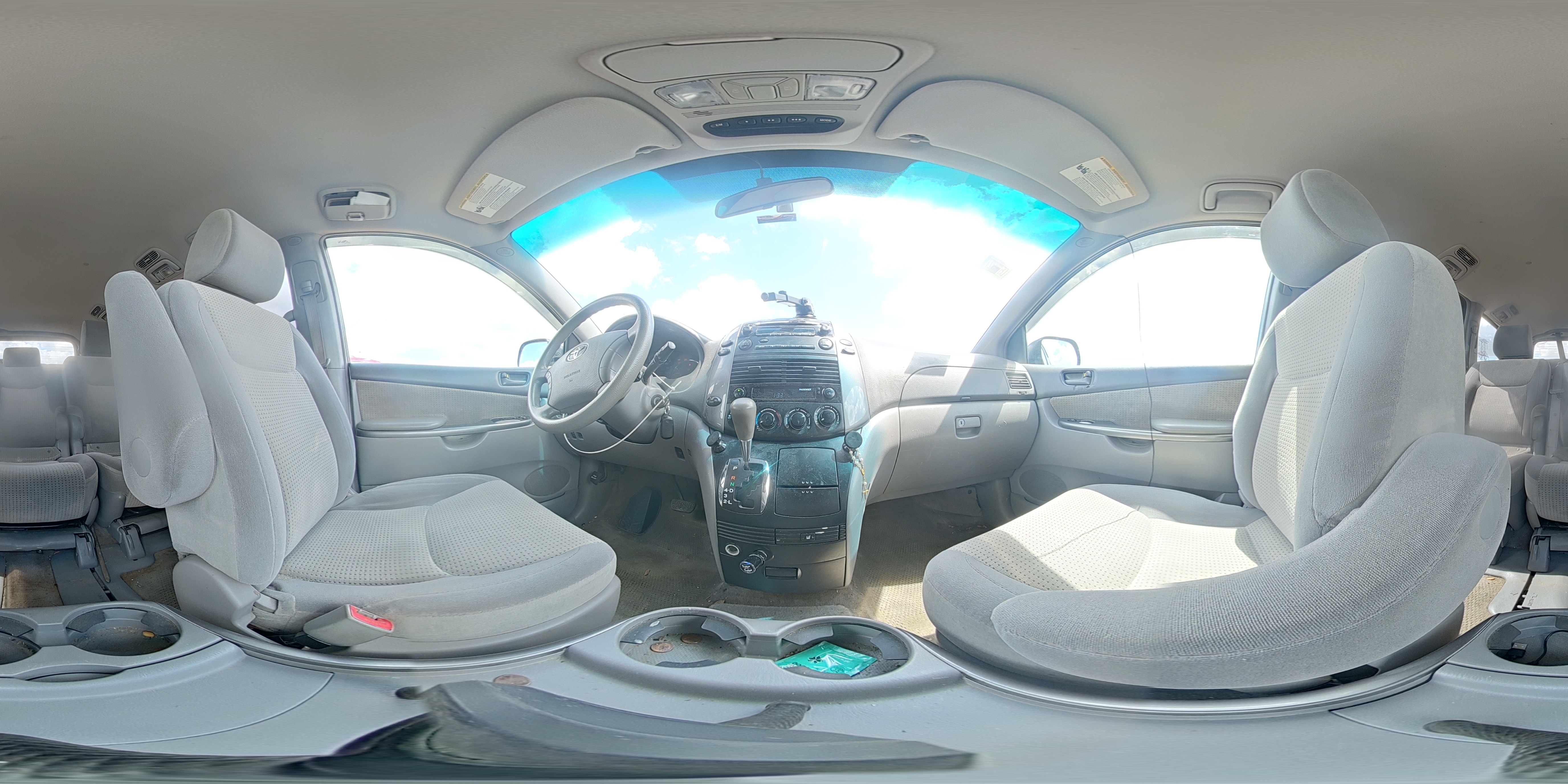 2009 Toyota Sienna Le 8-passenger Синий vin: 5TDZK23C29S276161