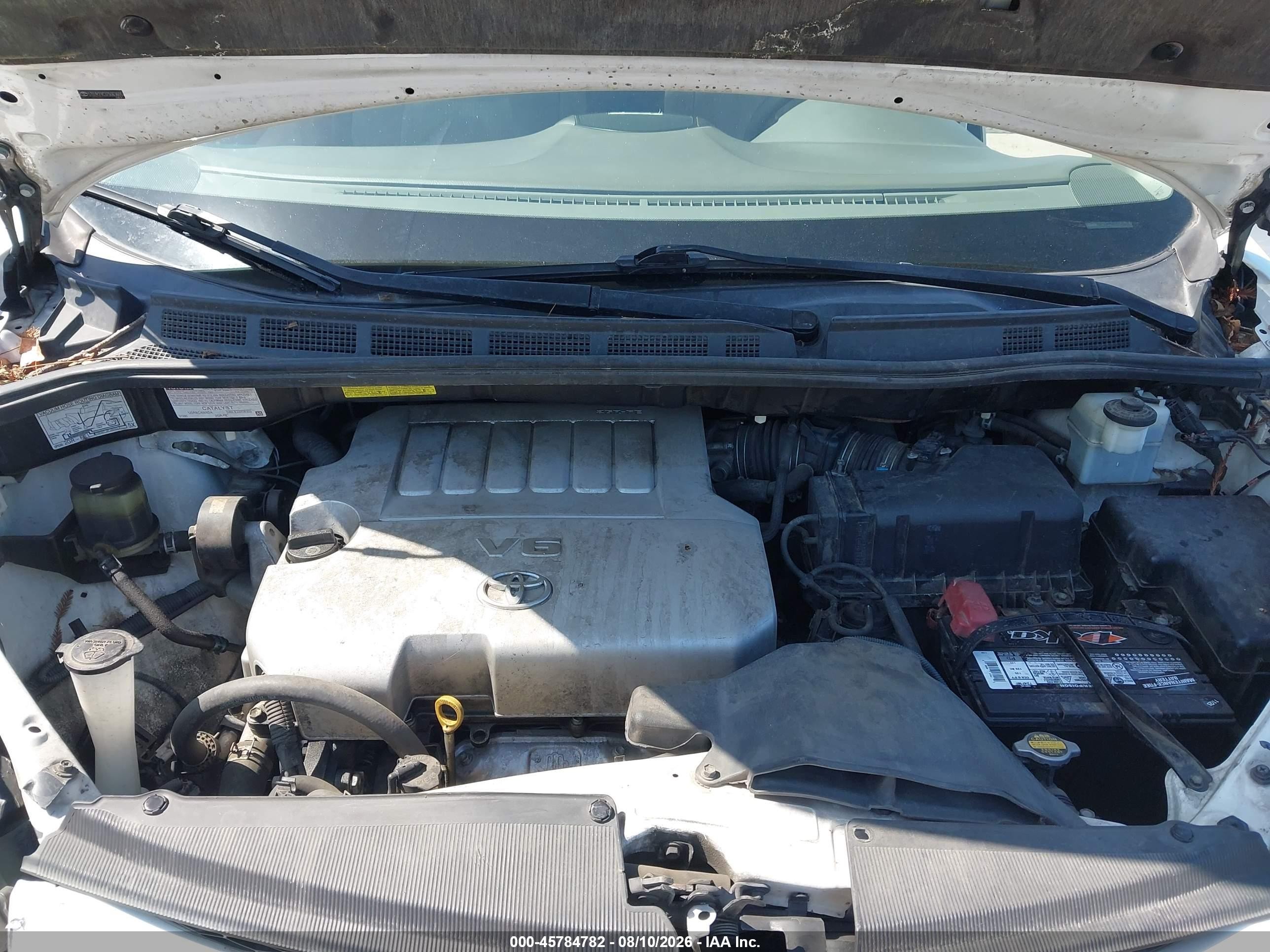 2007 Toyota Sienna Le Белый vin: 5TDZK23C37S063605