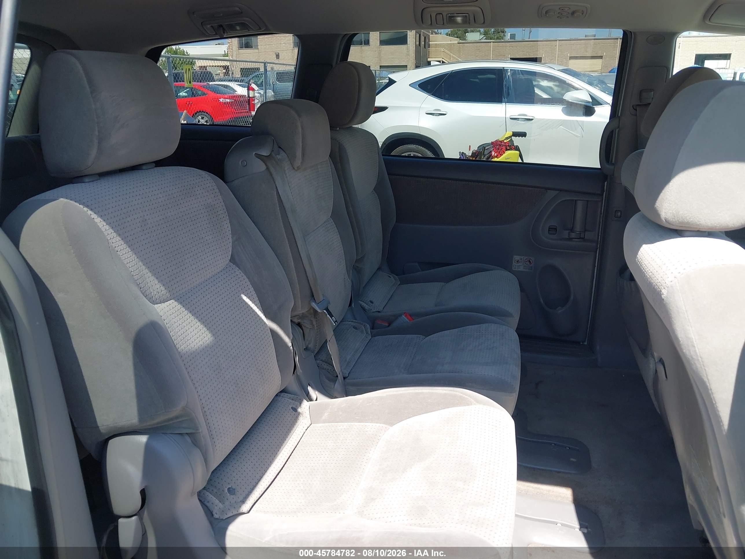 2007 Toyota Sienna Le Белый vin: 5TDZK23C37S063605
